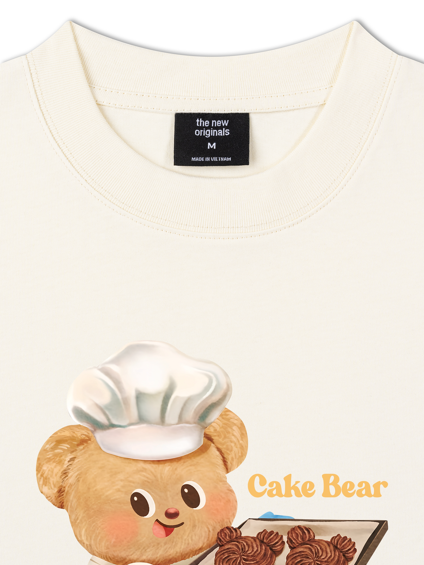 Áo Thun Relaxed Fit Cake Bear