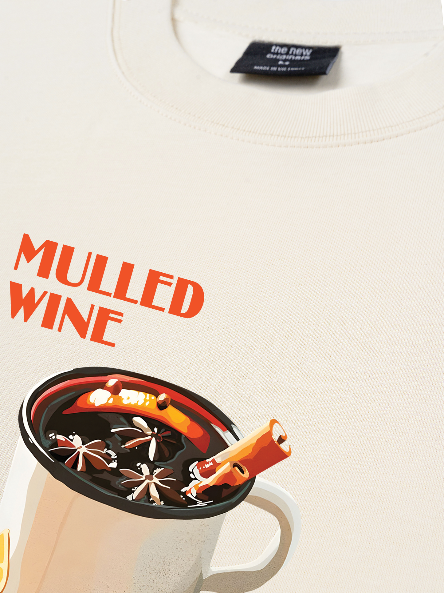 Áo Thun Relaxed Fit MULLED WINE