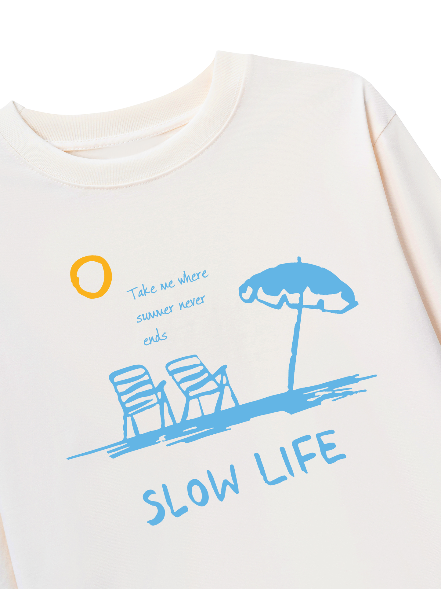 Áo Thun Dài Tay Slow Life