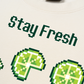 Áo Thun Relaxed Fit Summer Vibes Stay Fresh Stay Zesty