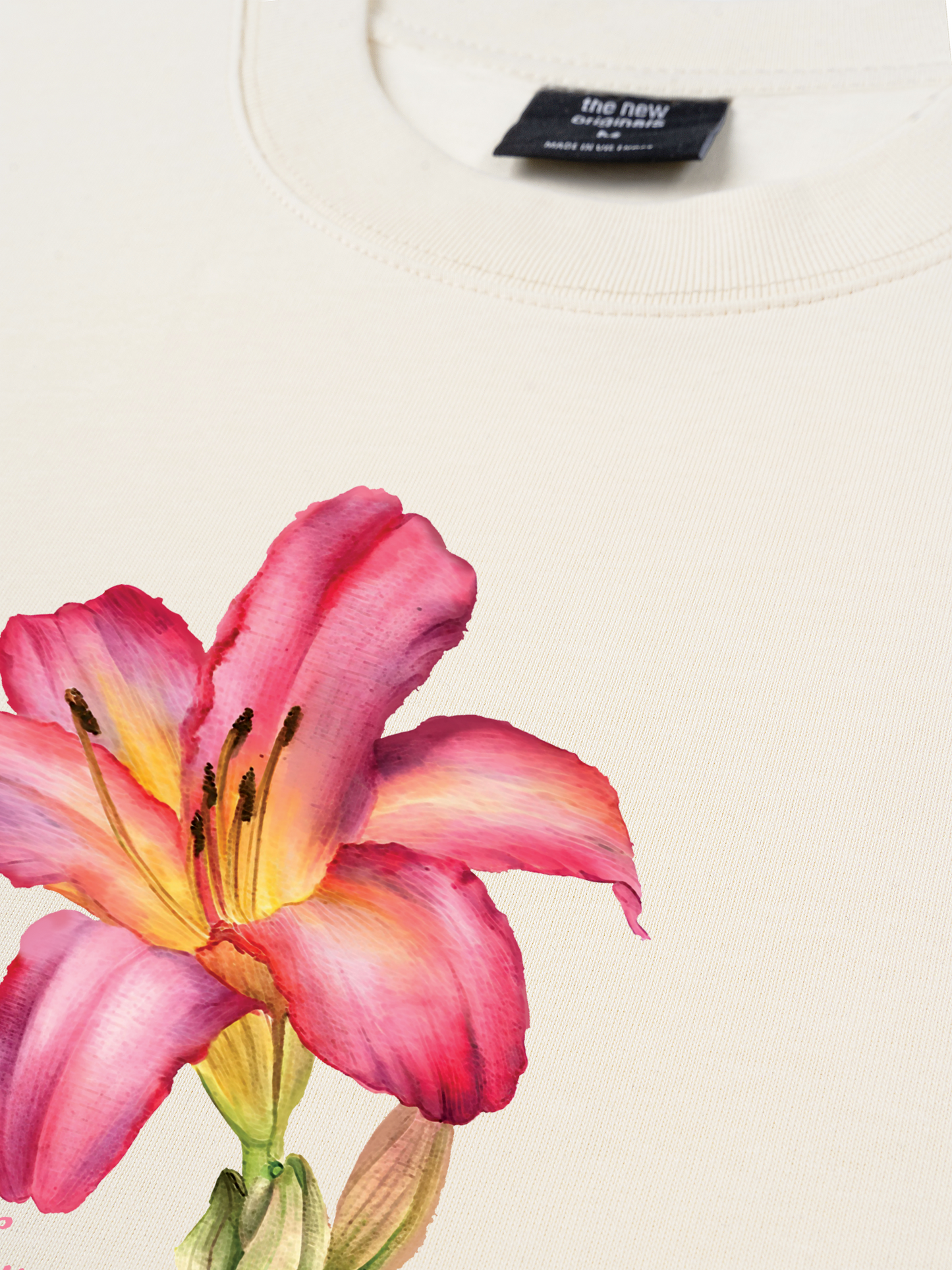 Áo Thun Relaxed Fit Lily Language