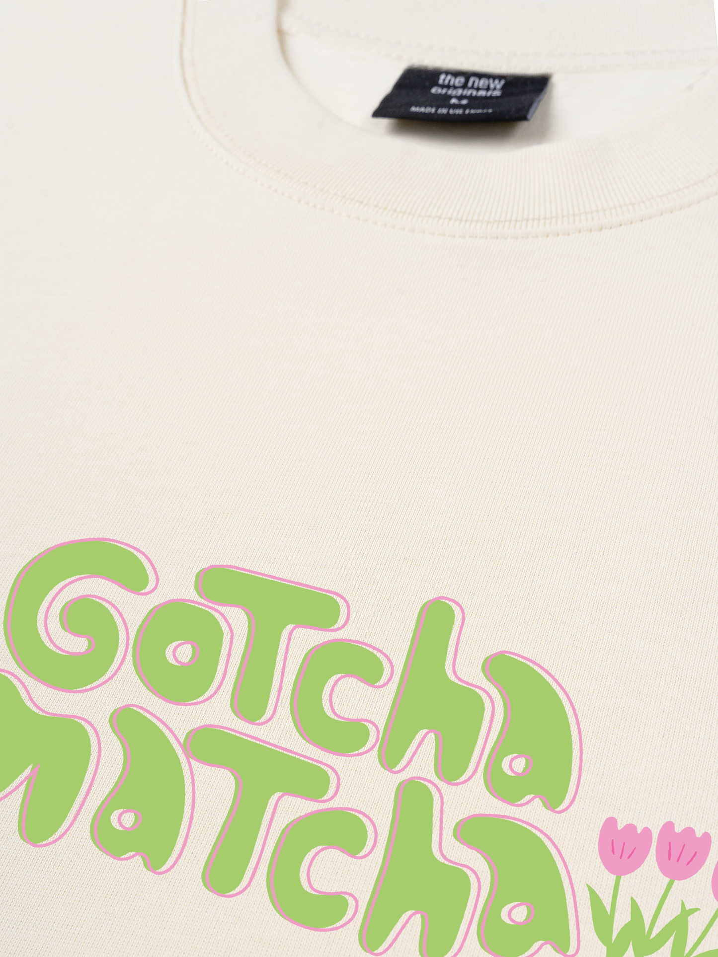 Áo Thun Relaxed Fit Drink Collection Gotcha Matcha