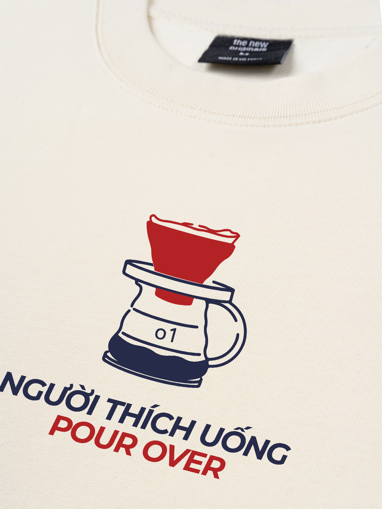 Áo Thun Relaxed Fit Người Thích Uống Pour Over
