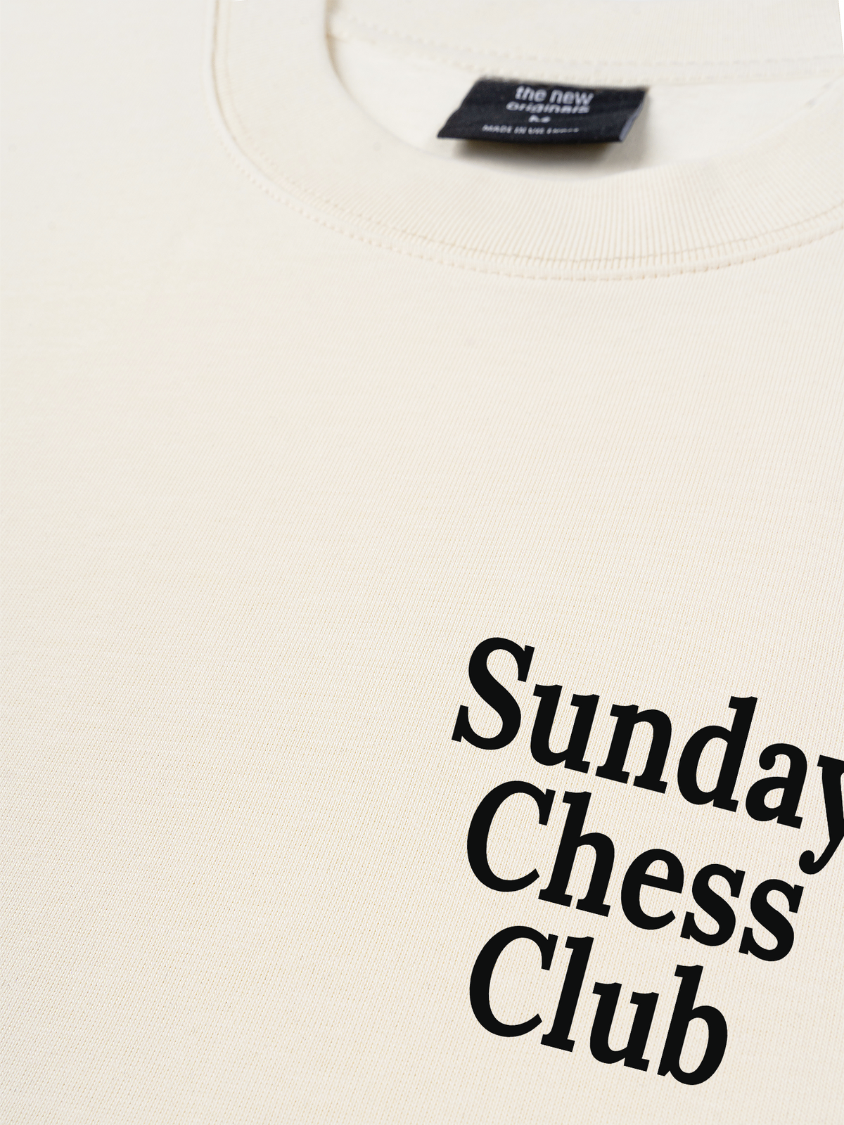 Áo Thun Relaxed Fit Sunday Chess Club