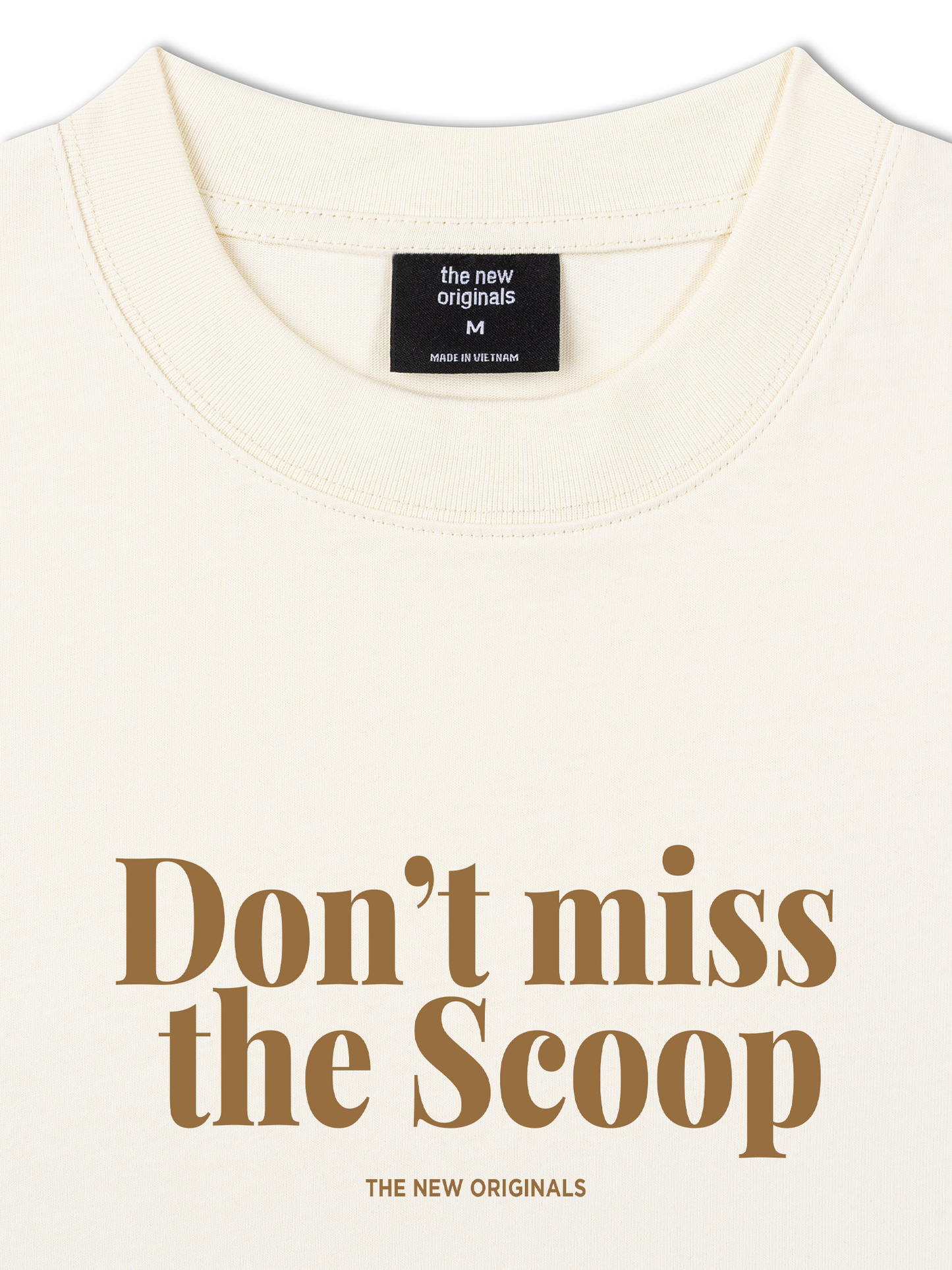 Áo Thun Relaxed Fit Don't Miss The Scoop