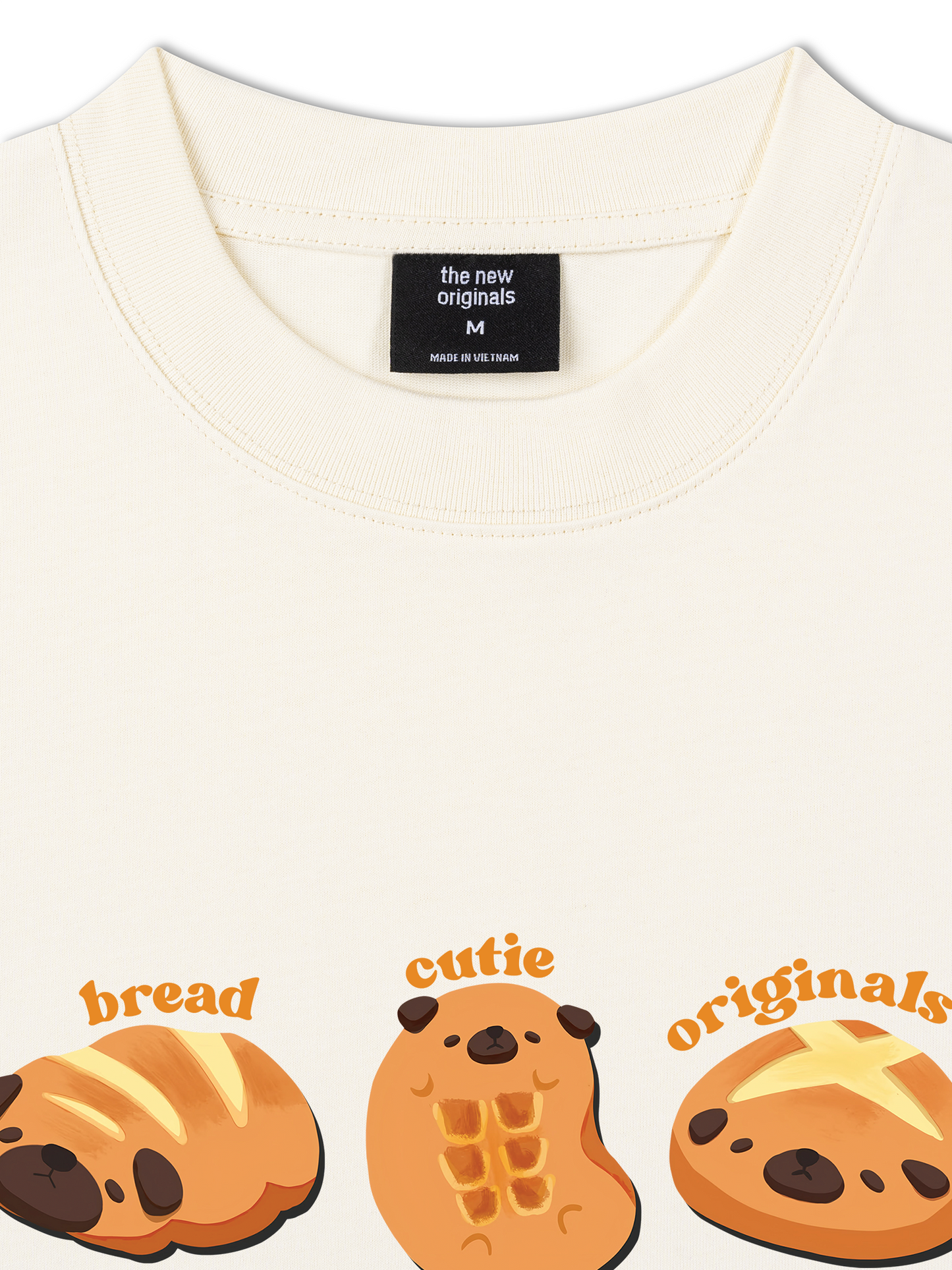 Áo Thun Relaxed Fit Sweet Pastry Cutie Bread