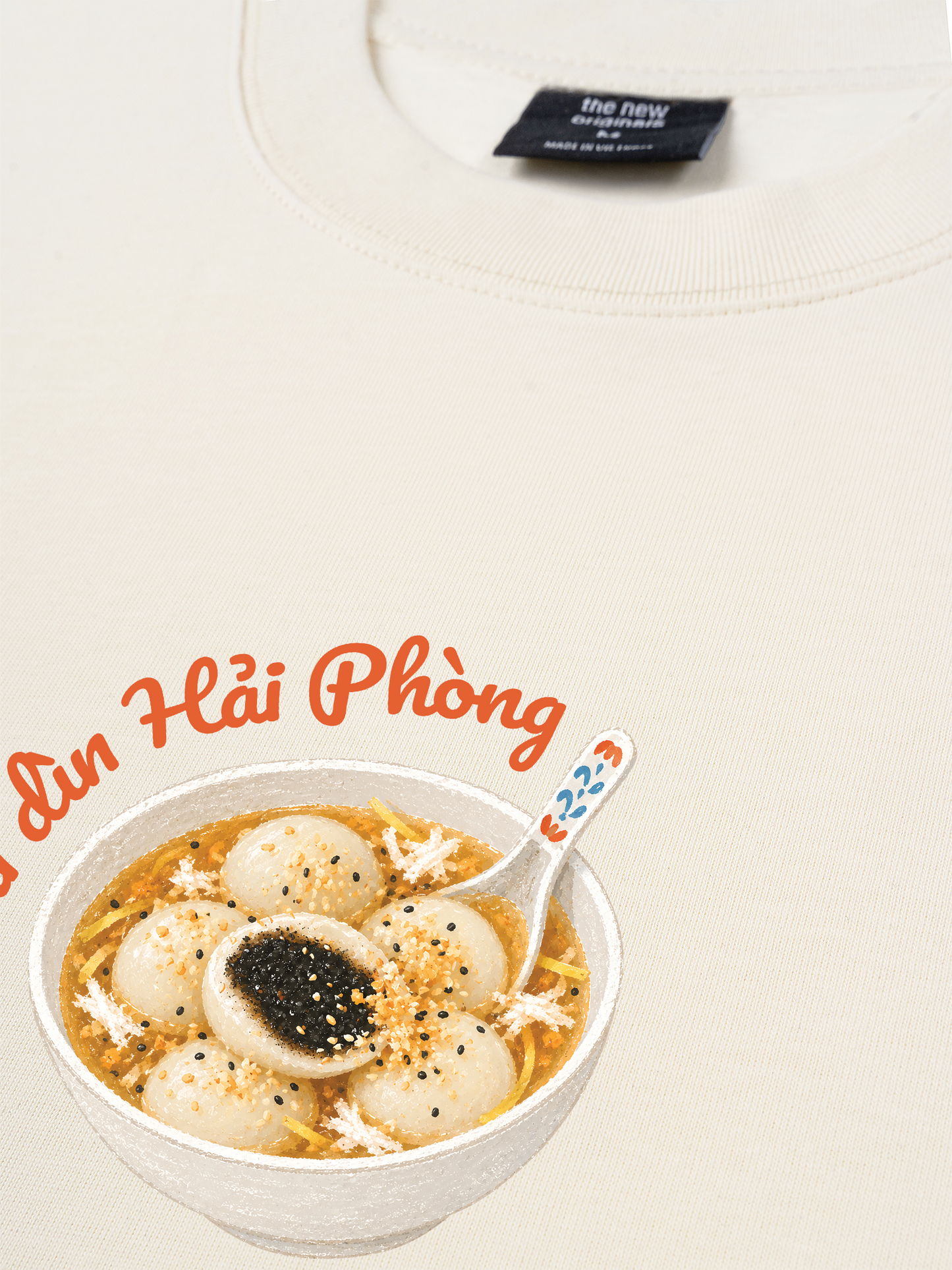 Áo Thun Relaxed Fit Sủi Dìn Hải Phòng