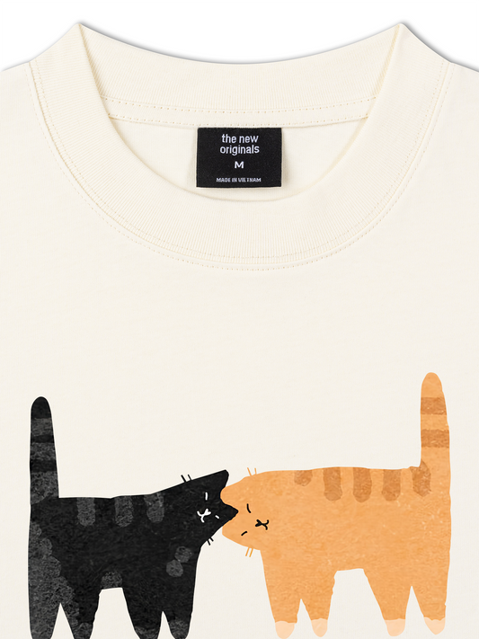 Áo Thun Relaxed Fit We Are Meow