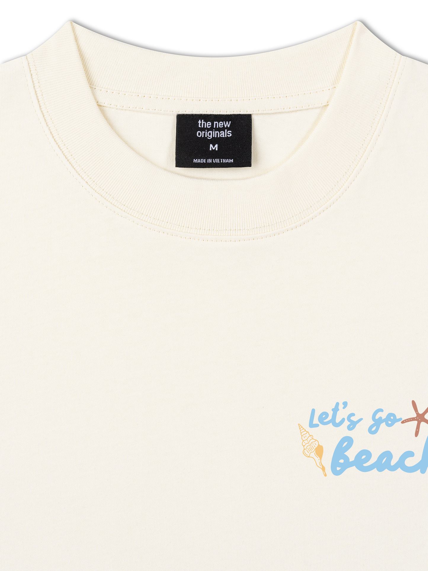 Áo Thun Relaxed Fit Let's Go Beach