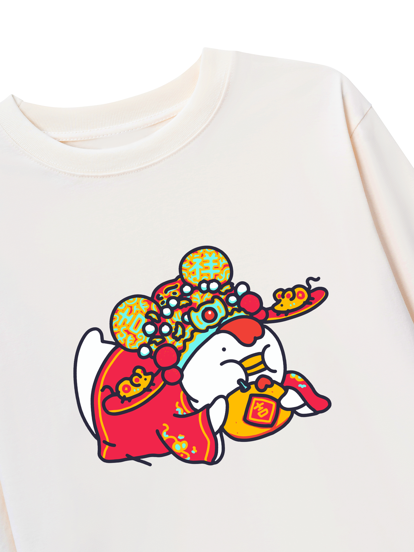 Áo Thun Dài Tay Fortune Duck