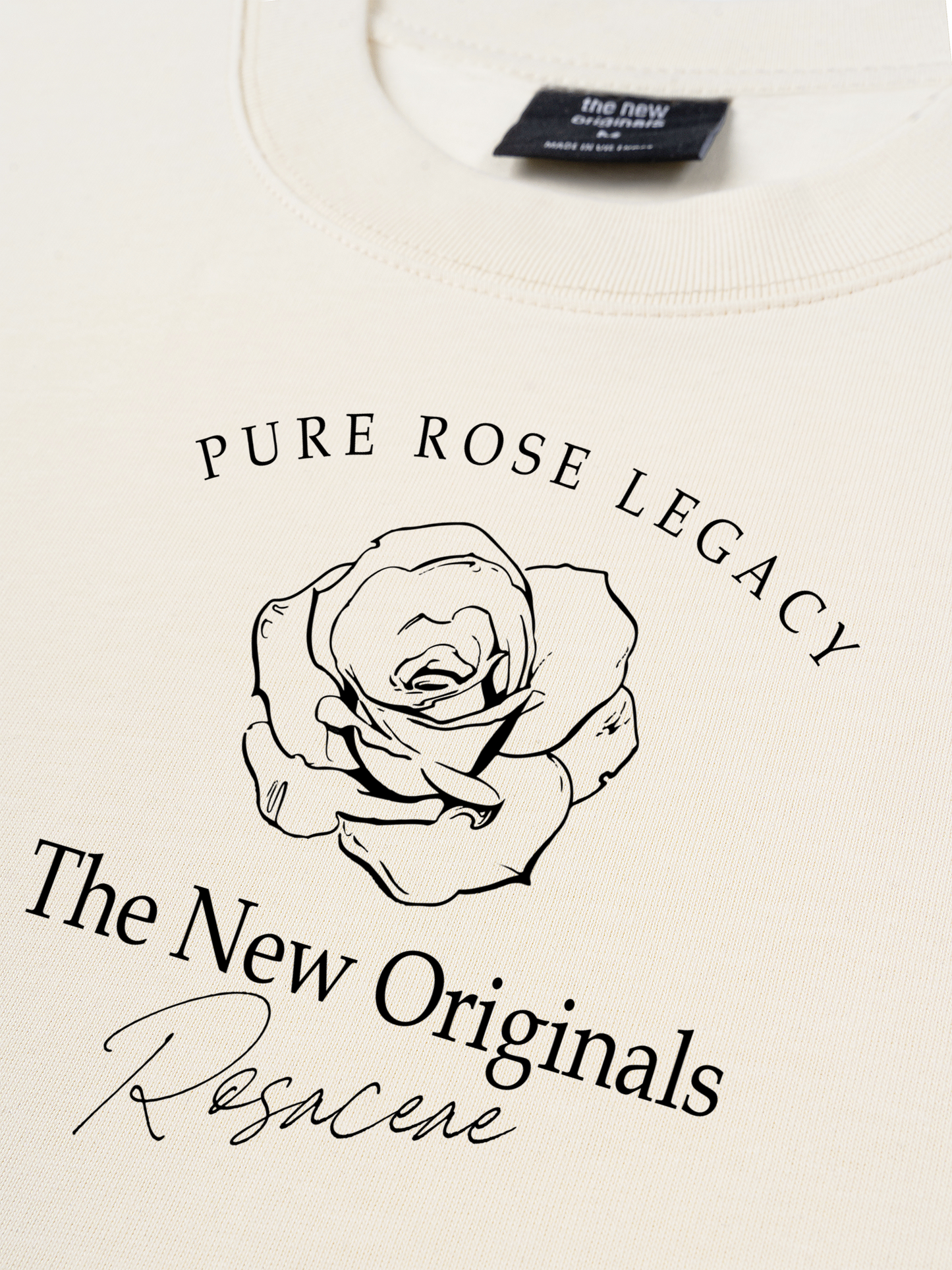 Áo Thun Relaxed Fit Old Money Pure Rose Legacy