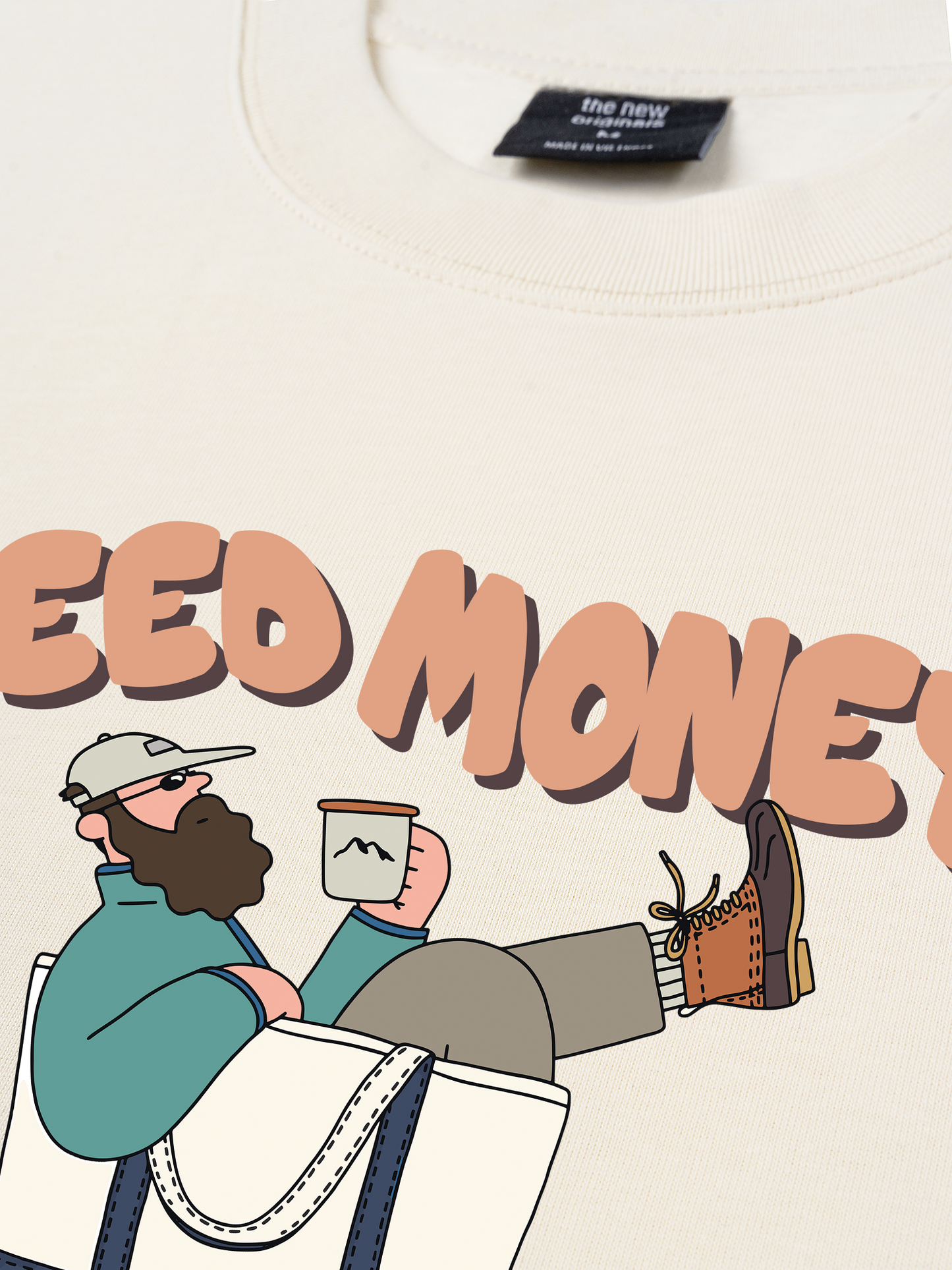 Áo Thun Relaxed Fit Weekend Need Money For Shopping