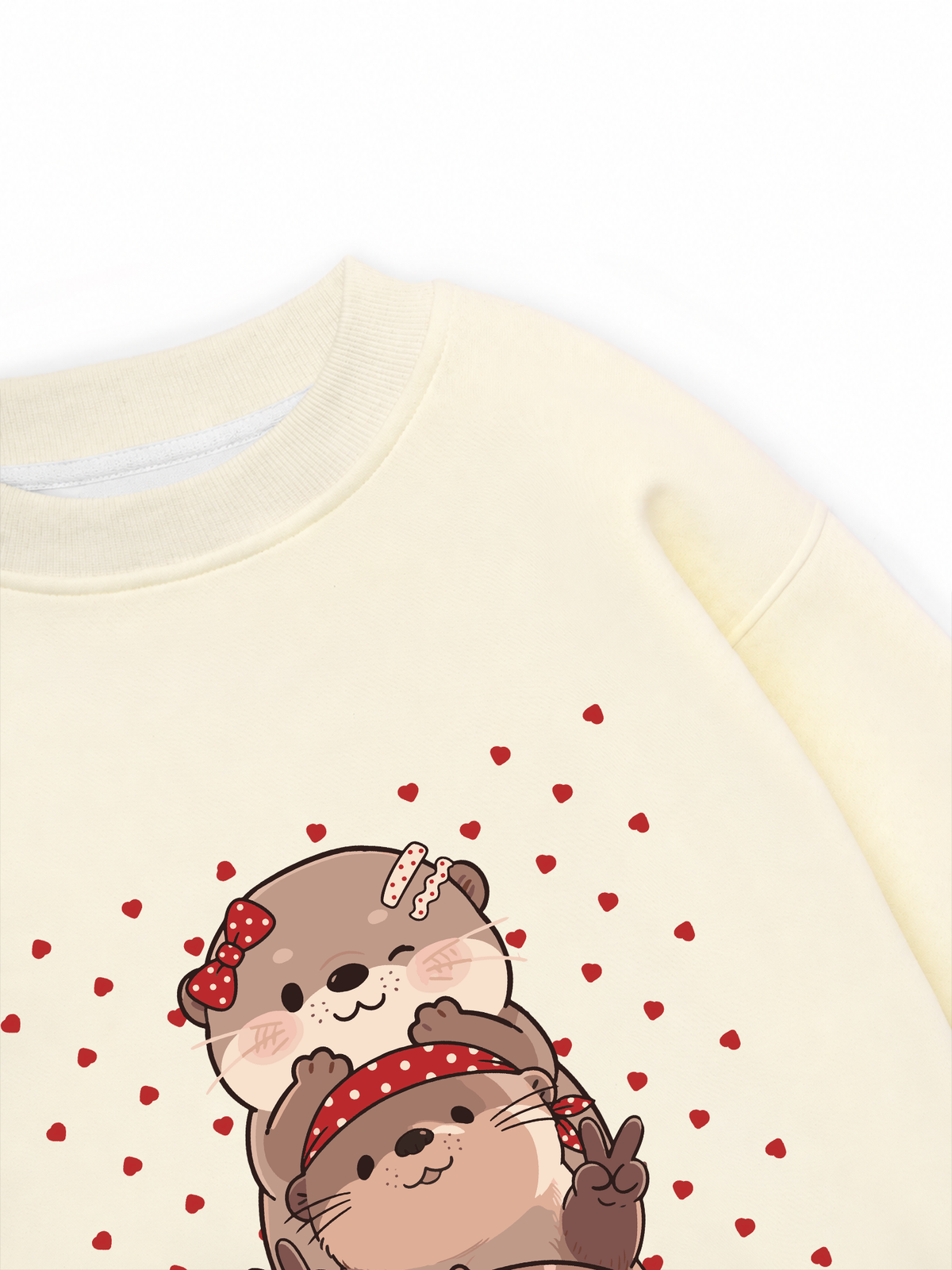 Áo Sweater Nỉ Hai Da Animal The Beaver Friends Group