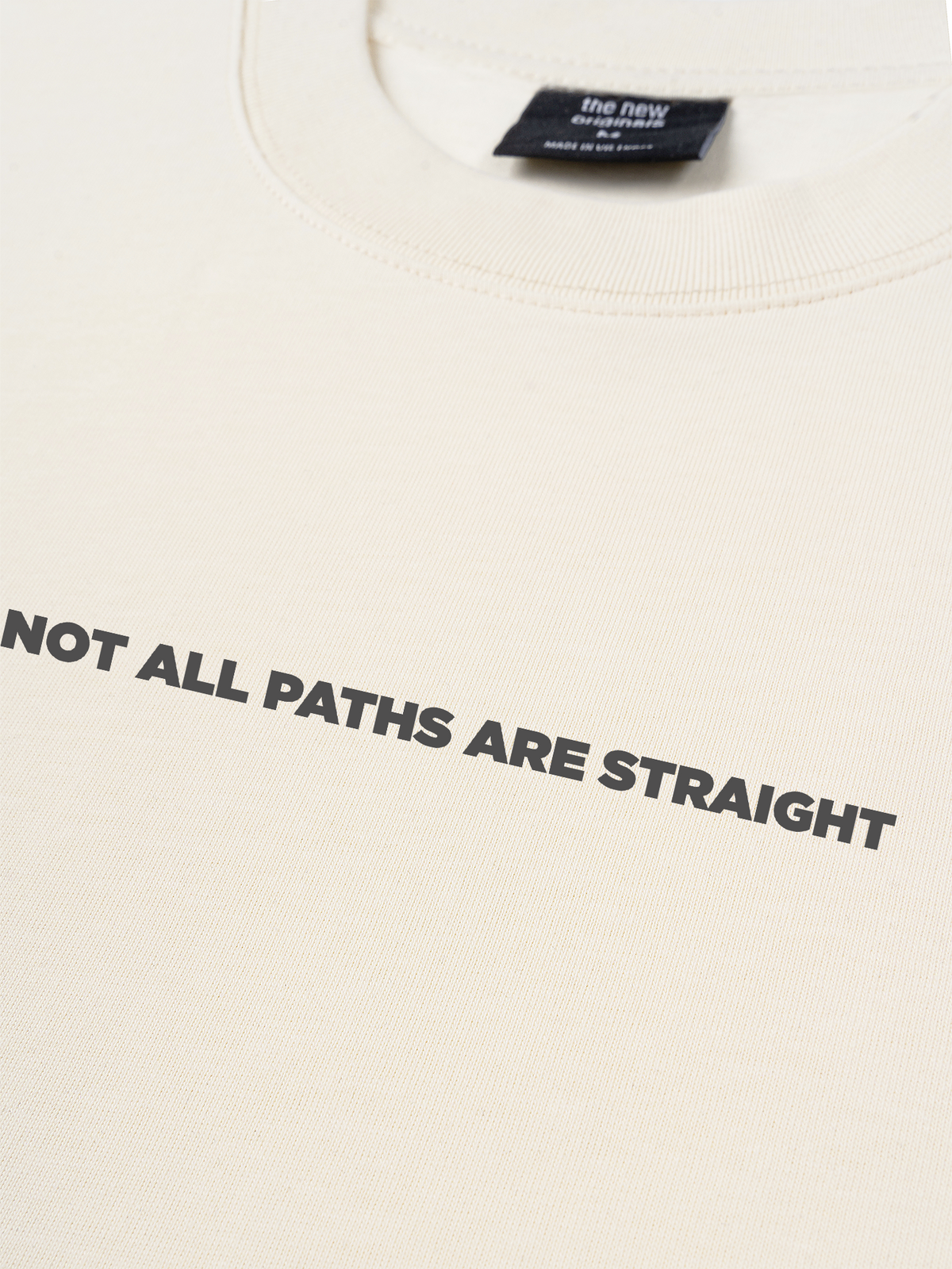 Áo Thun Relaxed Fit Not All Paths Are Straight