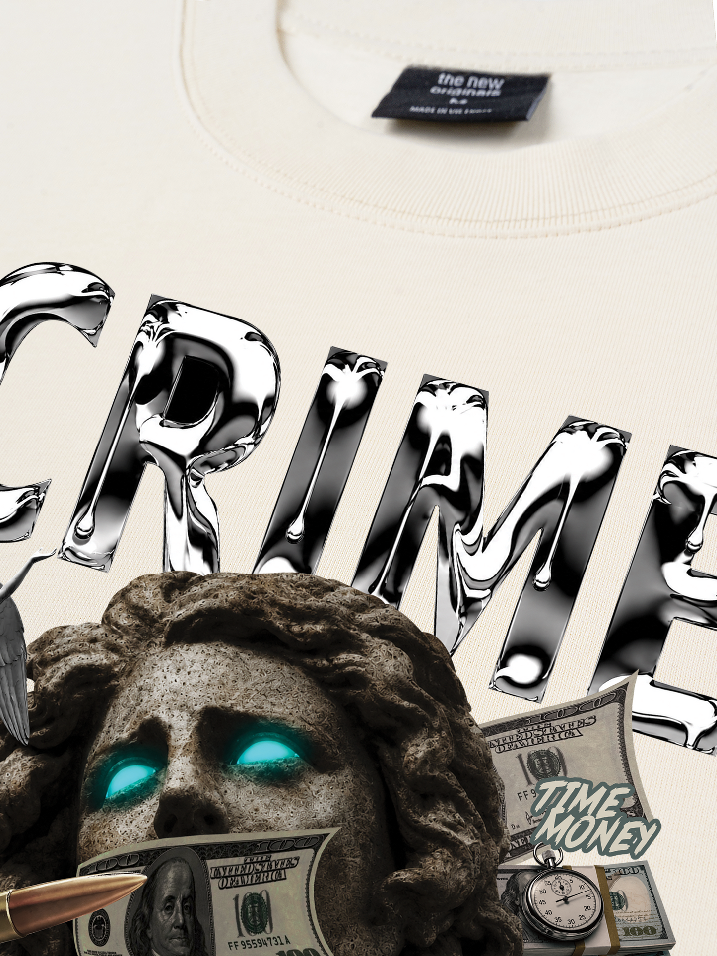 Áo Thun Relaxed Fit Crime