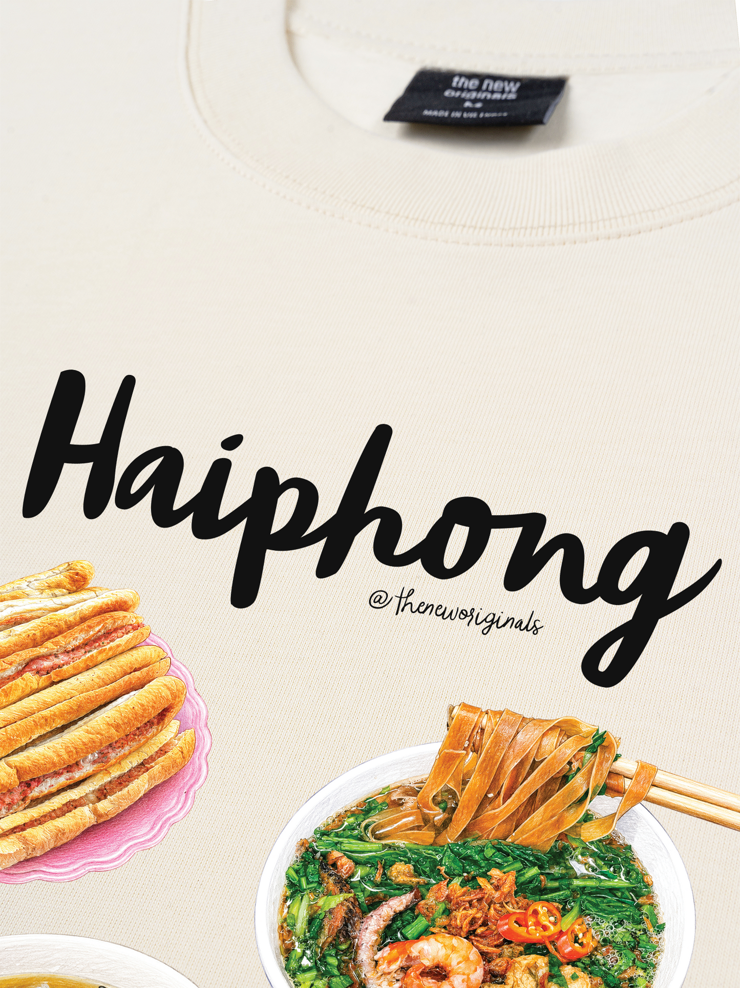 Áo Thun Relaxed Fit Hai Phong Food