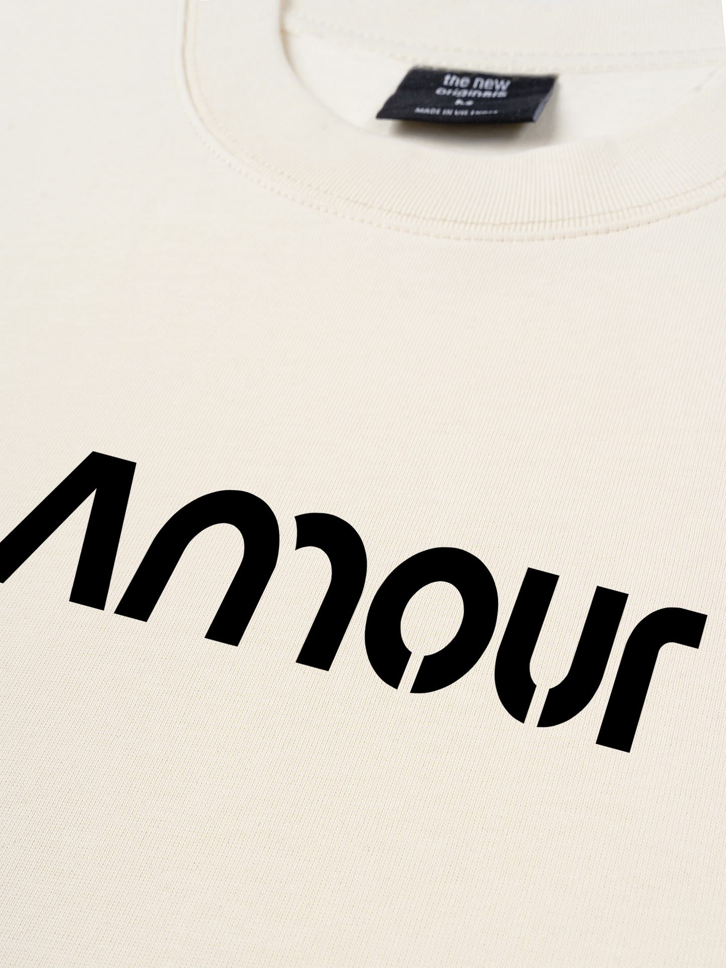 Áo Thun Relaxed Fit Old Money Amour