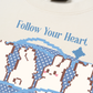 Áo Thun Relaxed Fit Pixel Universe Follow Your Heart