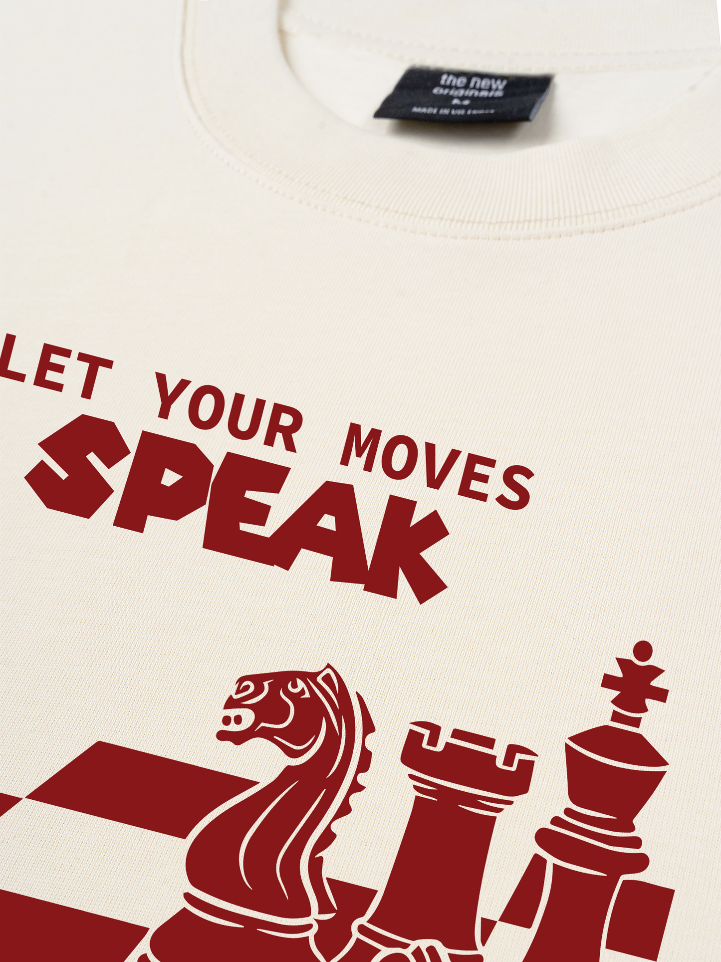 Áo Thun Relaxed Fit Let Your Moves Speak