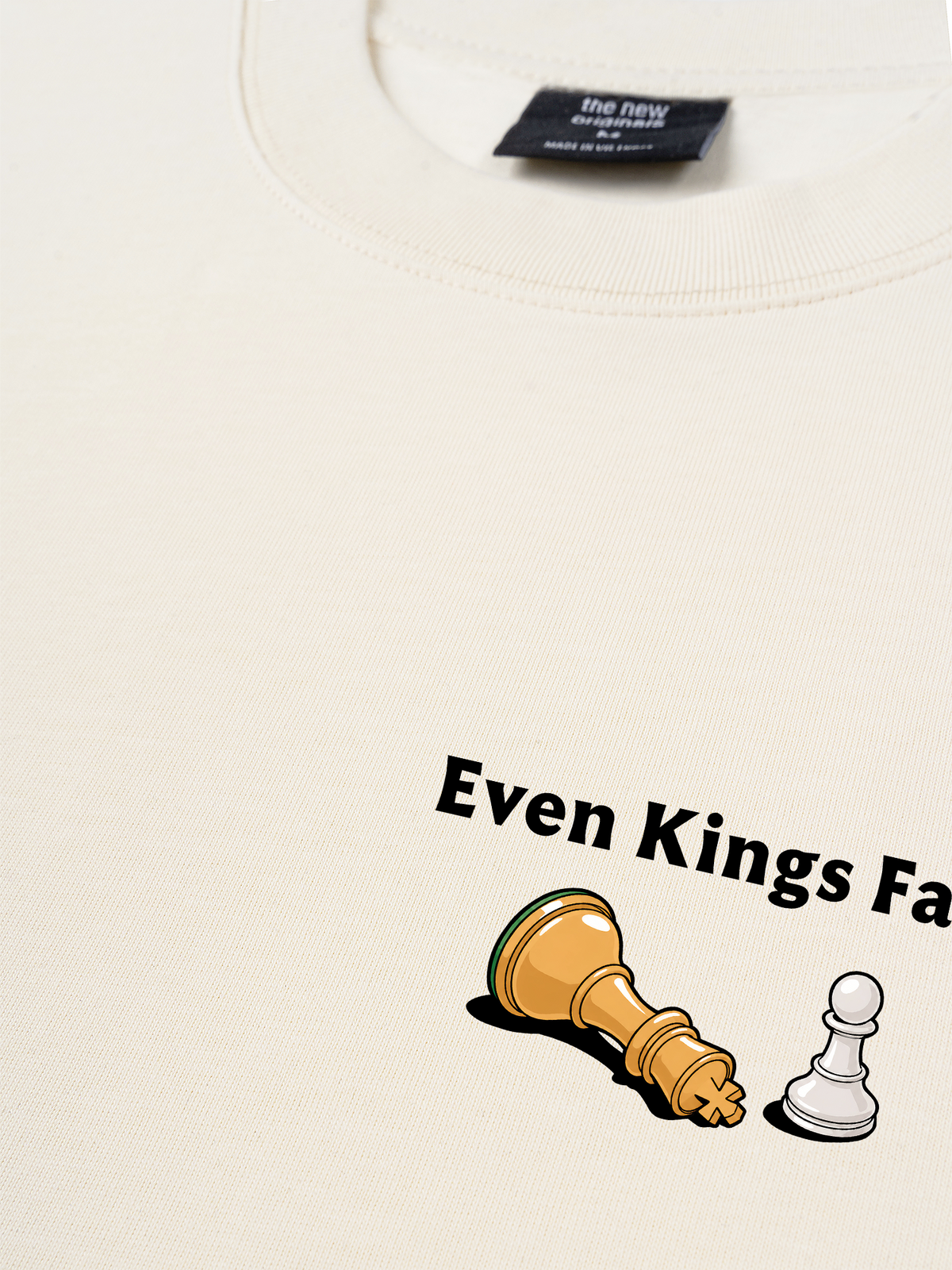 Áo Thun Relaxed Fit Even Kings Fall