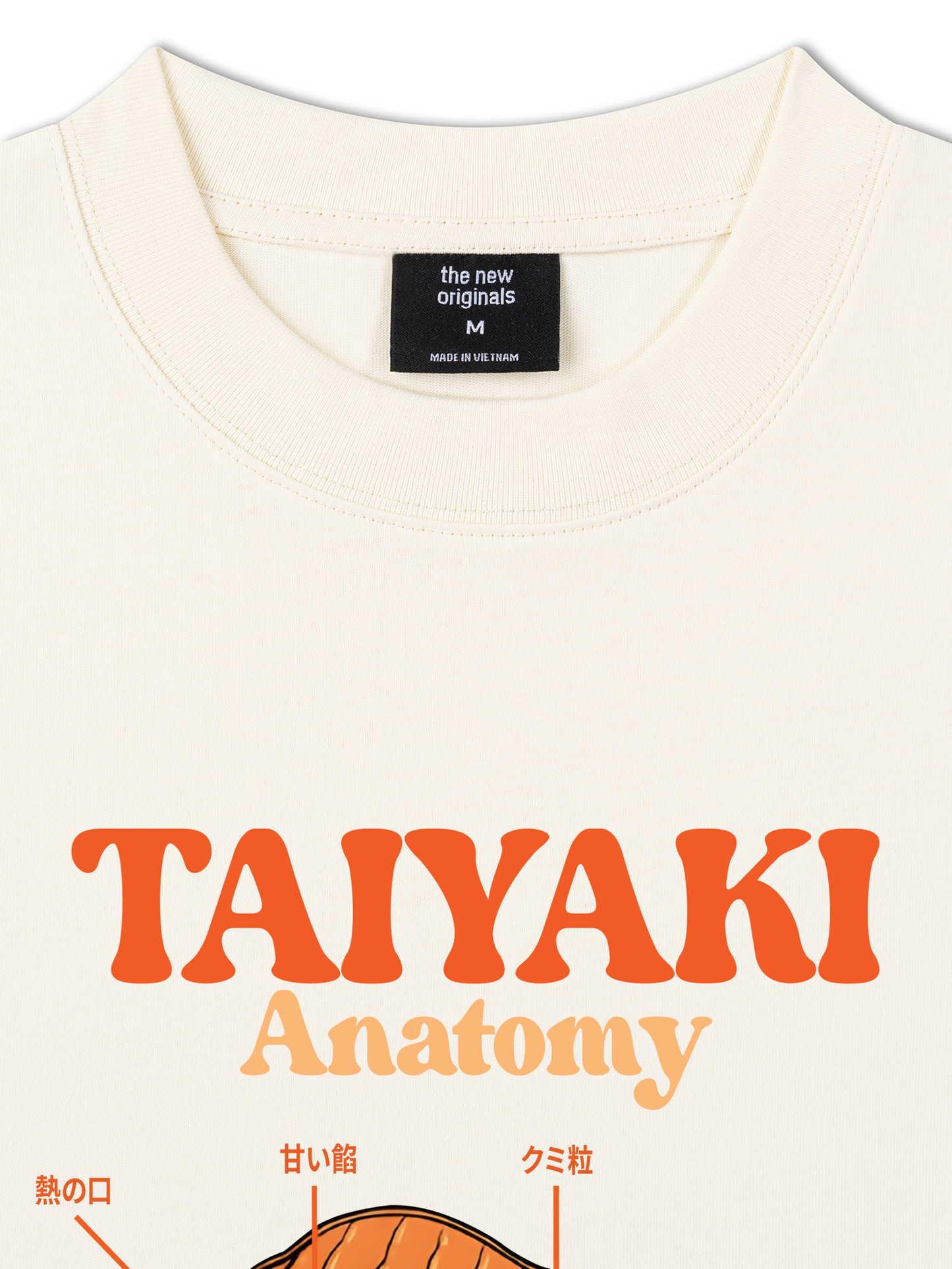 Áo Thun Relaxed Fit Taiyaki Anatomy
