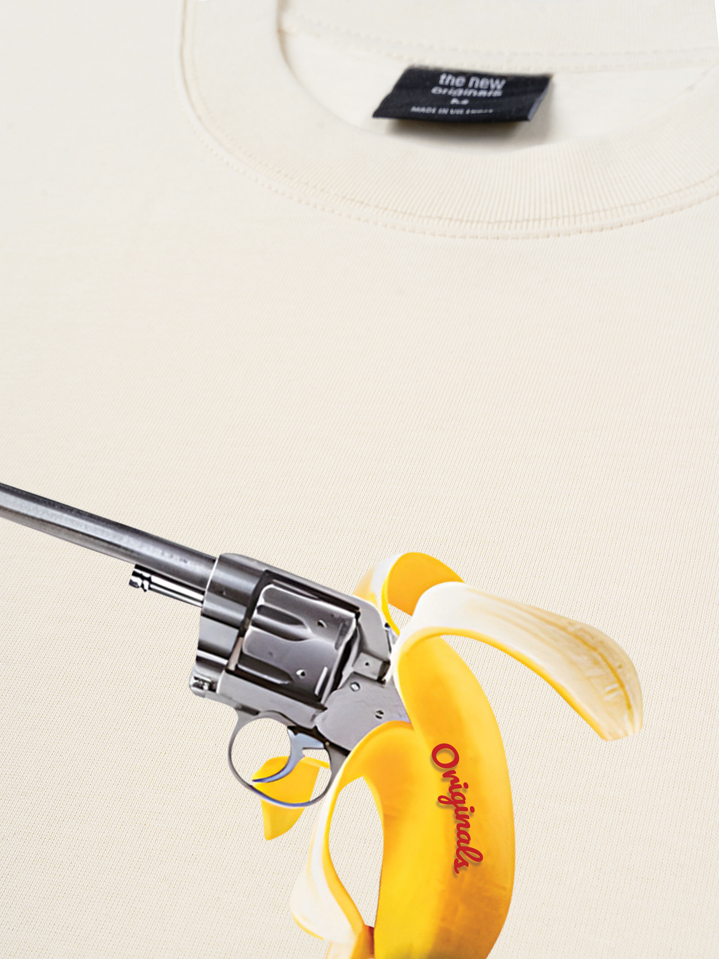 Áo Thun Relaxed Fit Fun Banana Gun