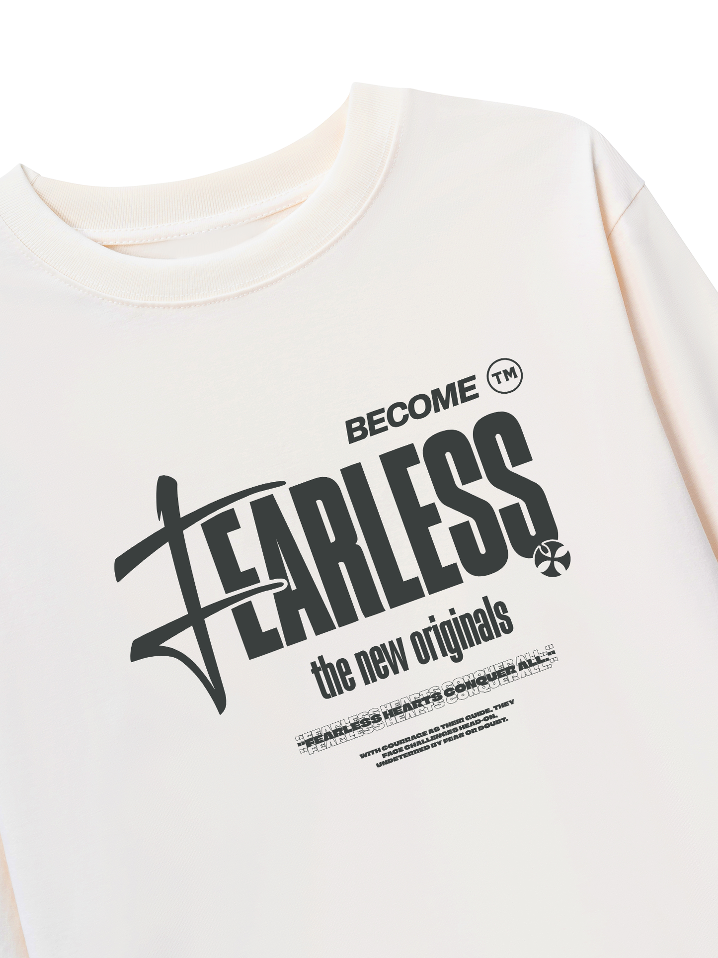 Áo Thun Dài Tay Be Bold Become Fearless