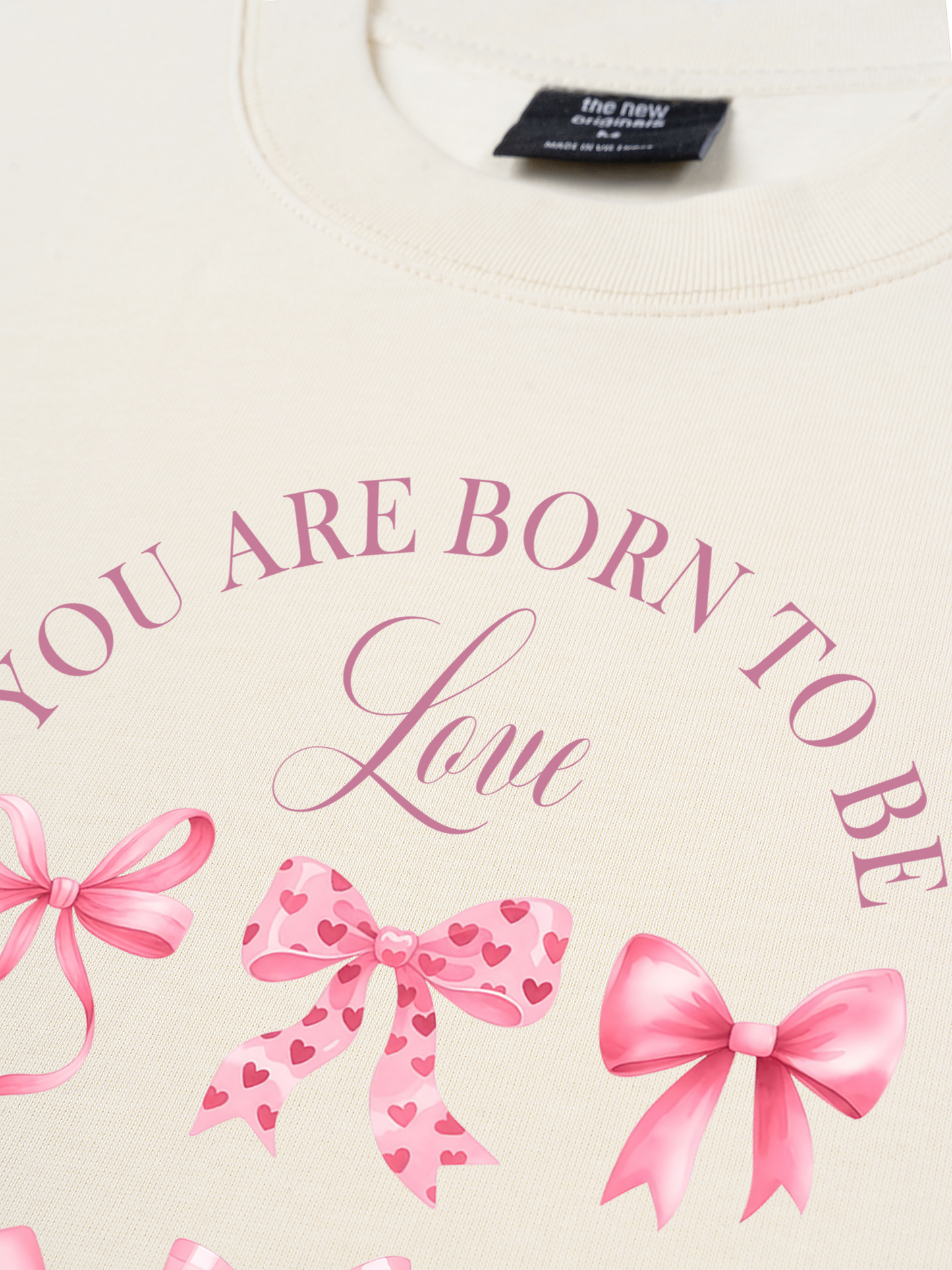 Áo Thun Relaxed Fit Daily Cuties You Are Born To Be Loved