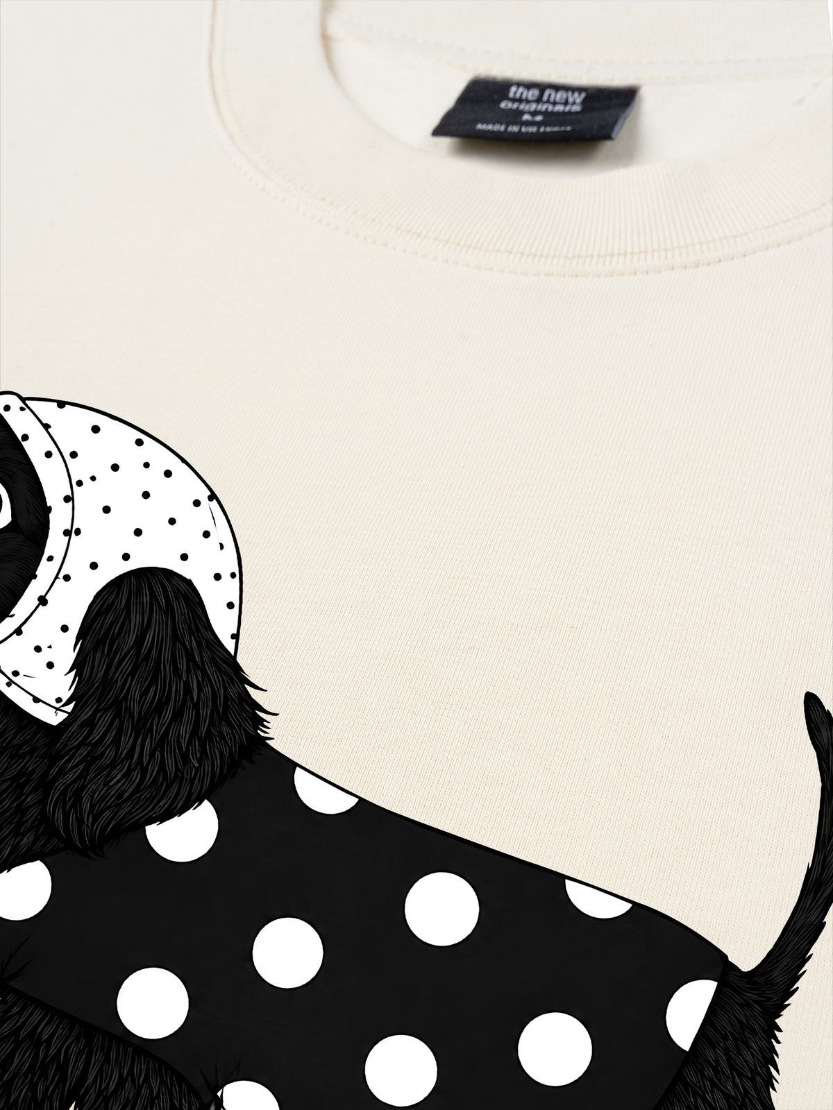 Áo Thun Relaxed Fit Cute Dotty Puppy