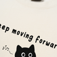 Áo Thun Relaxed Fit Animal Mood Keep Moving Forward