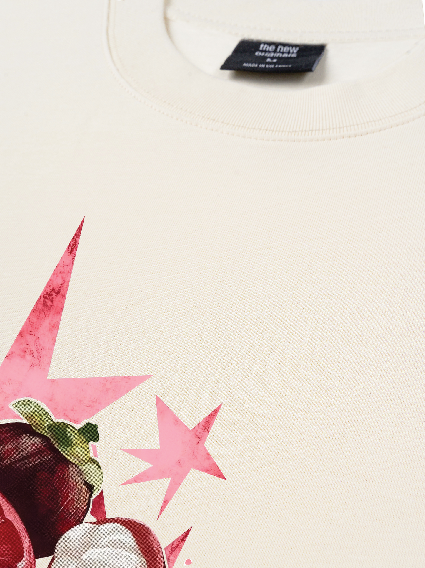Áo Thun Relaxed Fit Summer Vibes Mangosteen Mood