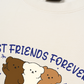 Áo Thun Relaxed Fit Teddy Land Best Friends Forever