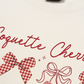 Áo Thun Relaxed Fit Daily Cuties Coquette Cherries