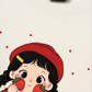 Áo Thun Relaxed Fit Dolly Girl Cute Strawberry Girl