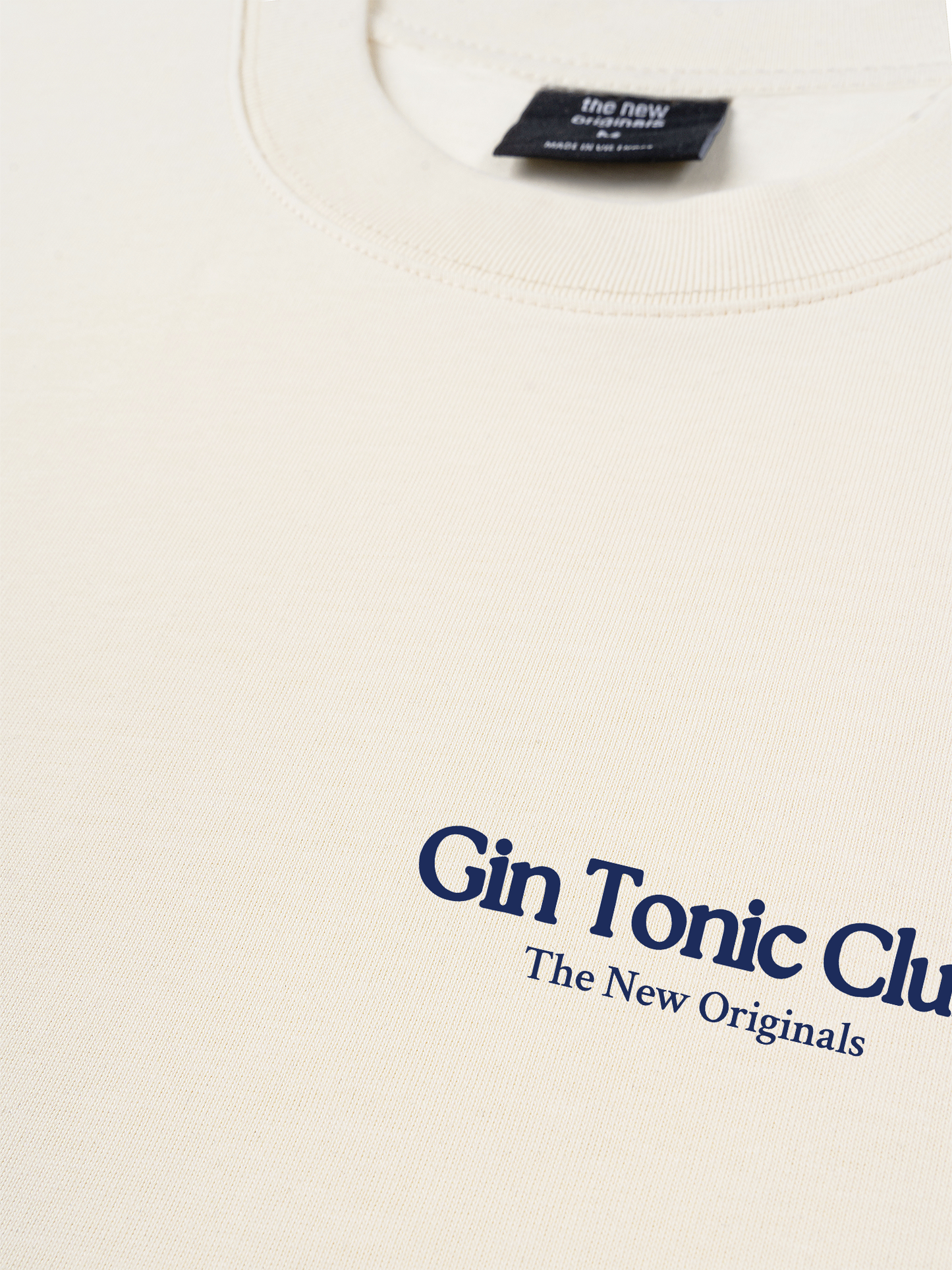 Áo Thun Relaxed Fit Gin Tonic Club
