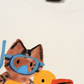 Áo Thun Relaxed Fit Summer Vibes Cat And Duck