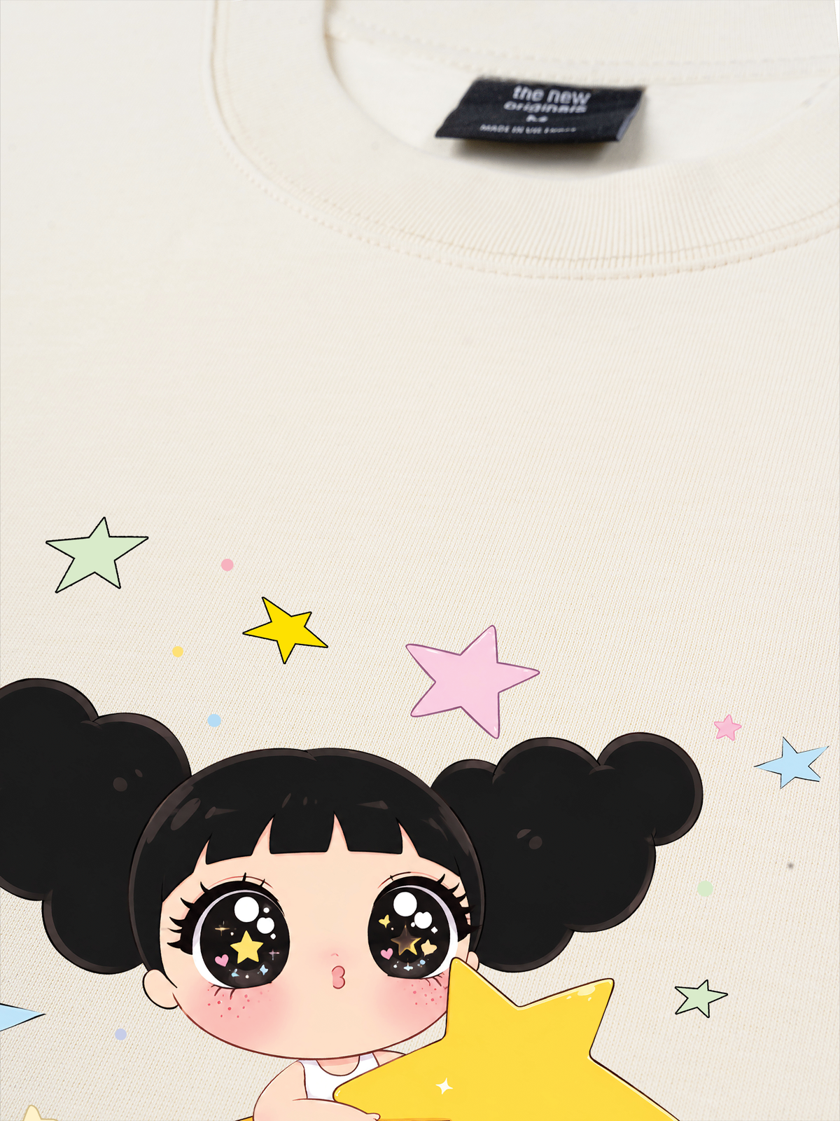 Áo Thun Relaxed Fit Dolly Girl Bling Star