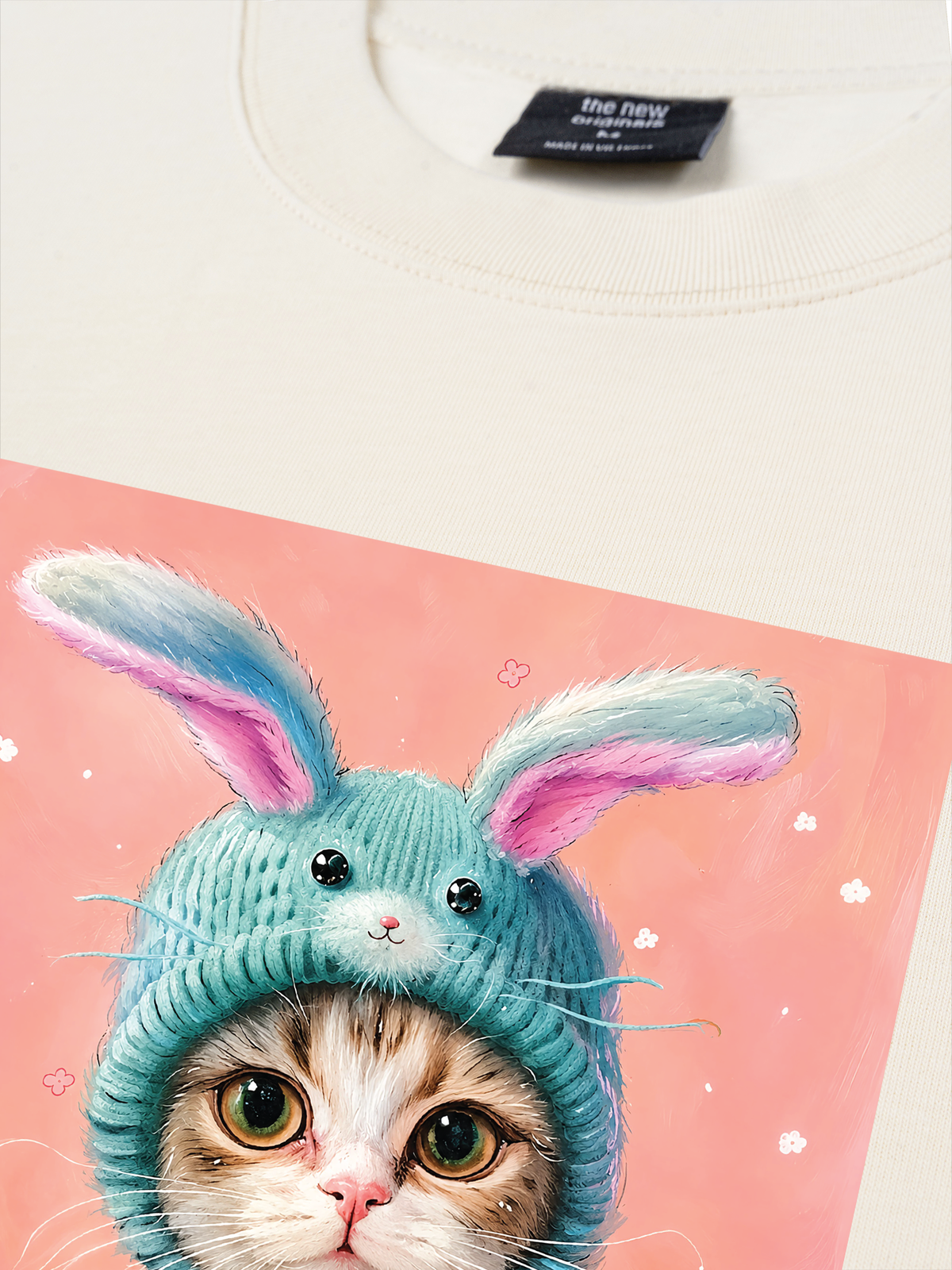 Áo Thun Relaxed Fit Dream Kitty