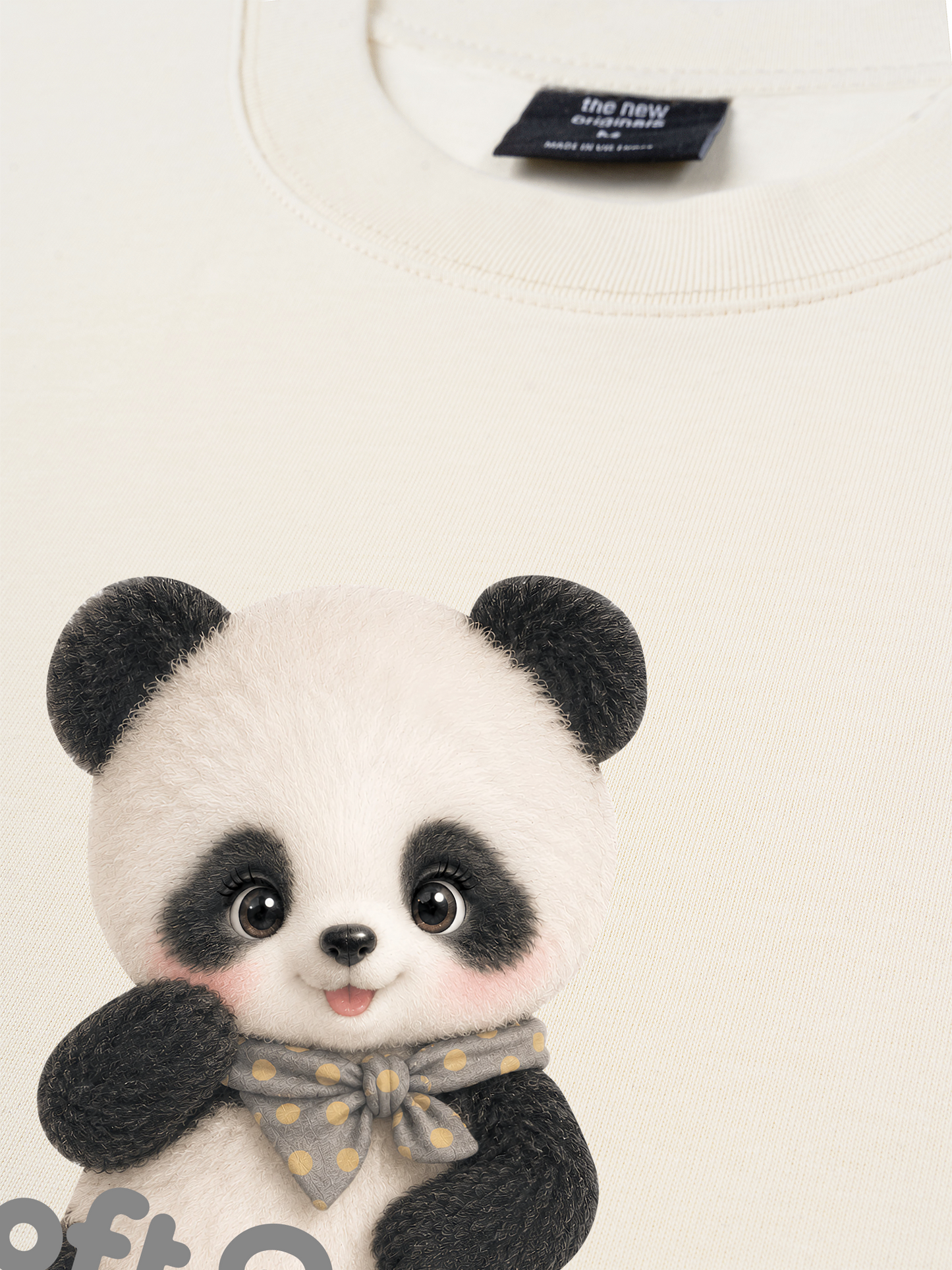 Áo Thun Relaxed Fit Soft Panda