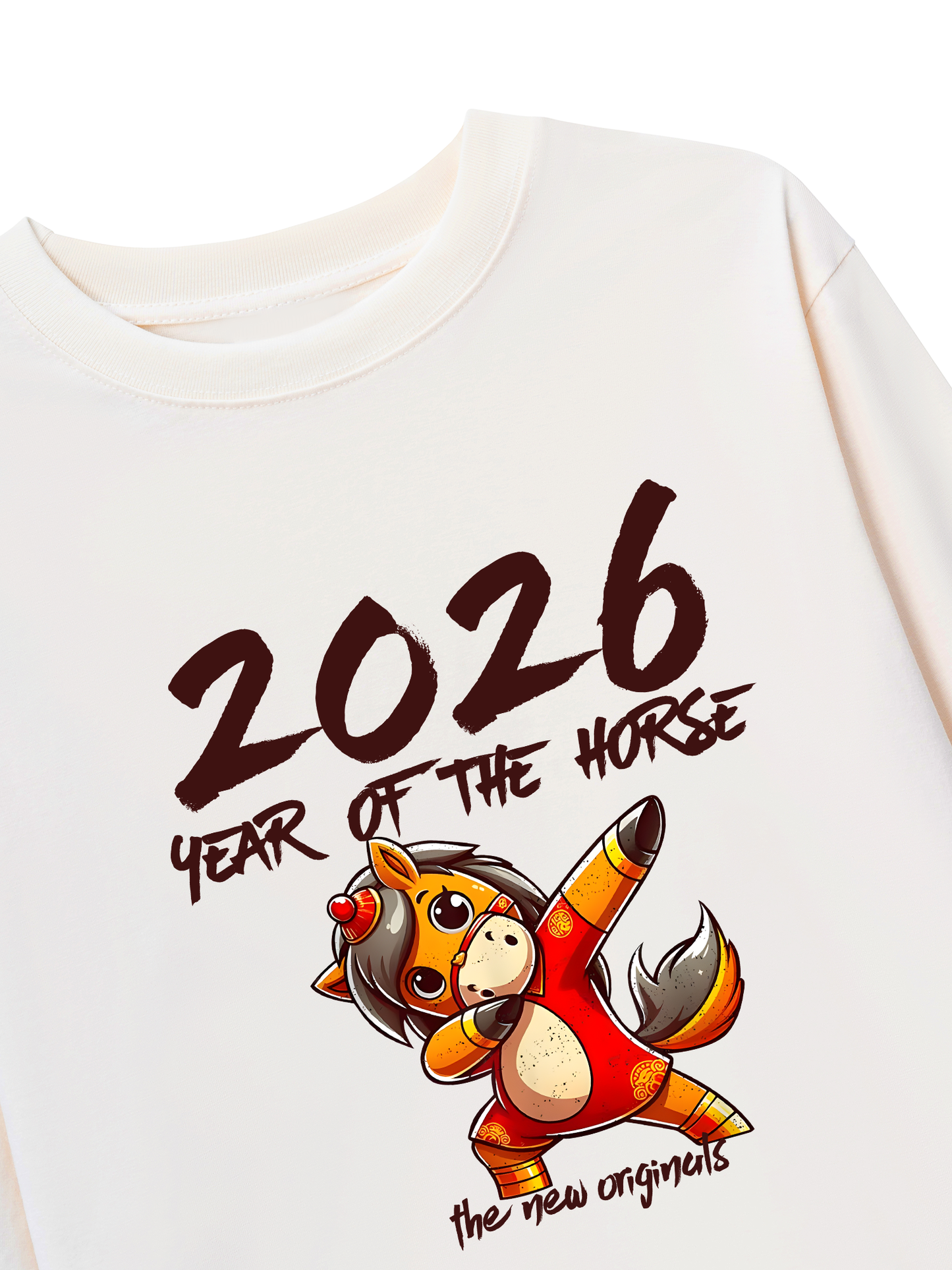 Áo Thun Dài Tay Year Of The Horse