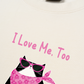 Áo Thun Relaxed Fit Animal Mood I Love Me, Too