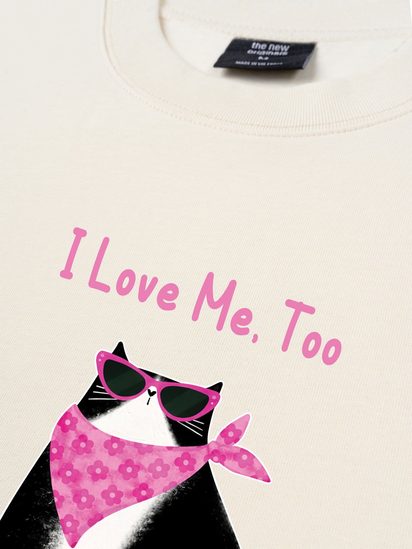 Áo Thun Relaxed Fit Animal Mood I Love Me, Too
