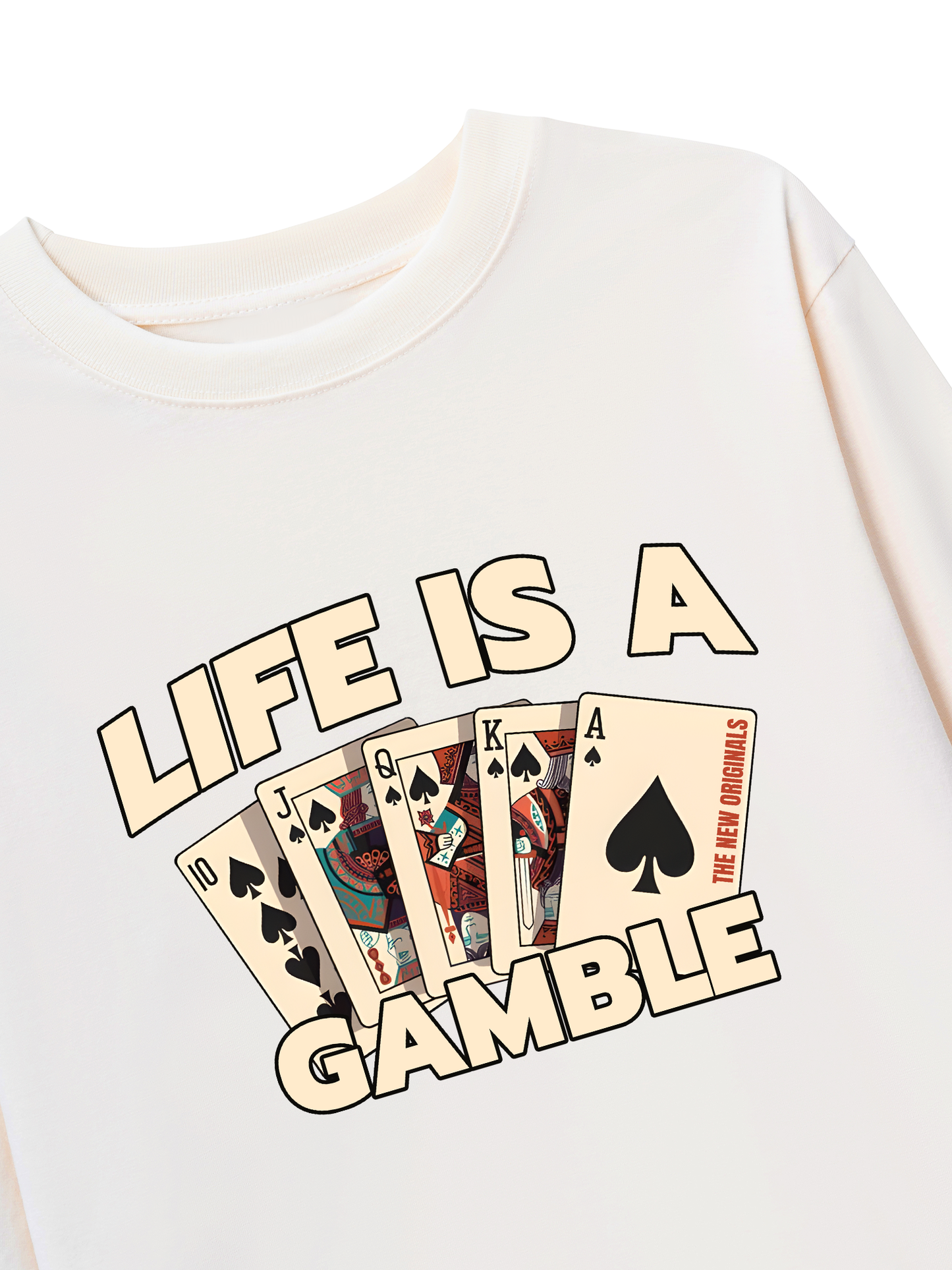 Áo Thun Dài Tay Lucky Life Is A Gamble