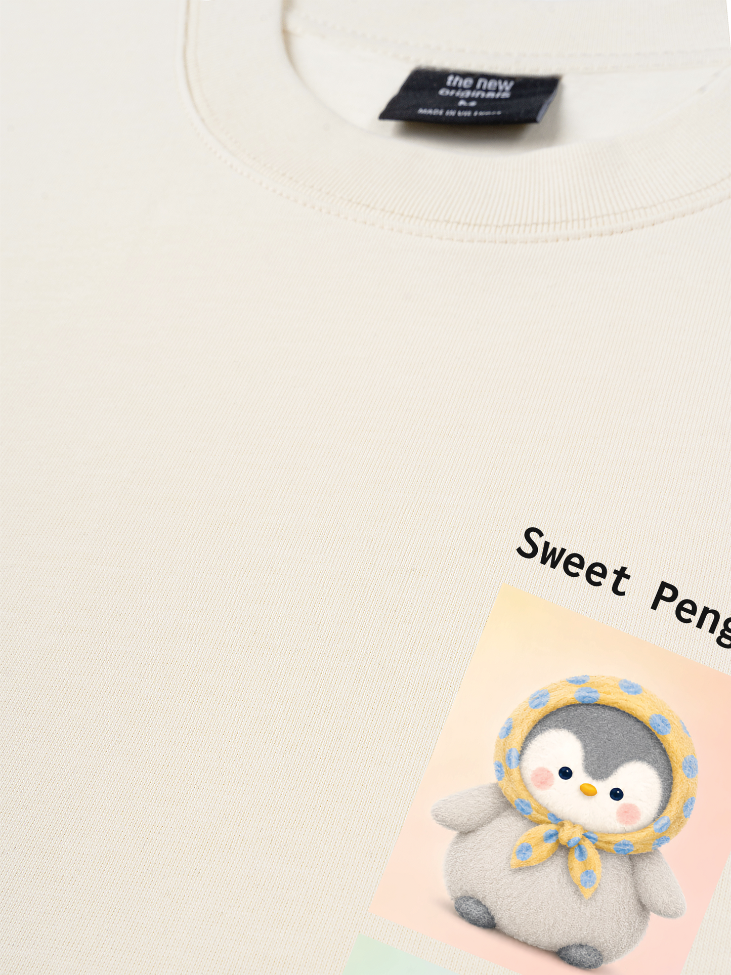 Áo Thun Relaxed Fit Sweet Penguin