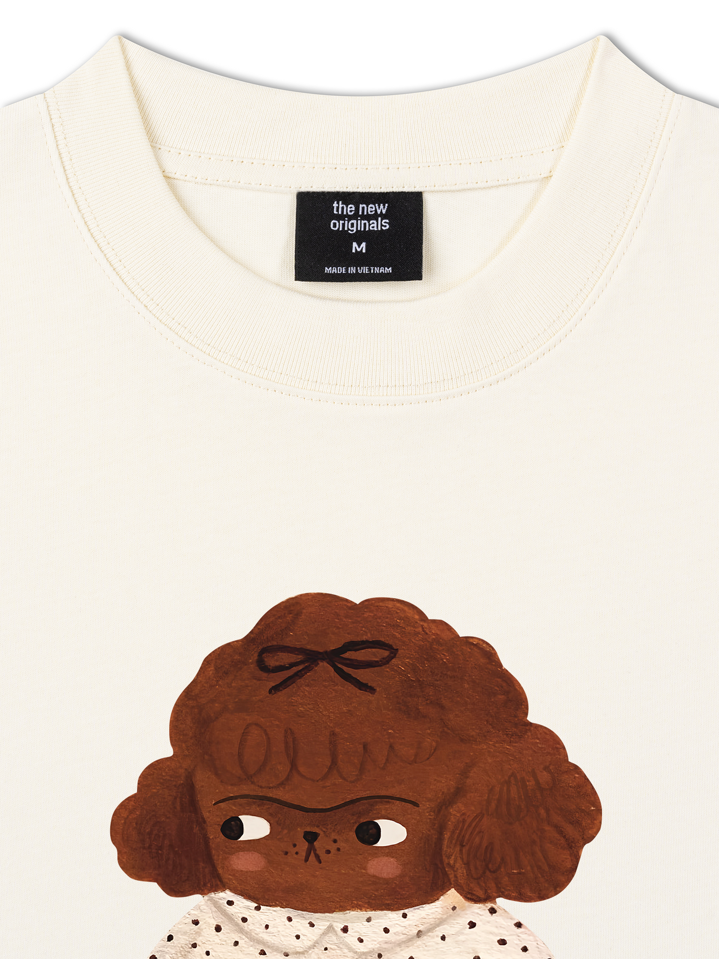 Áo Thun Relaxed Fit Brown Puppy