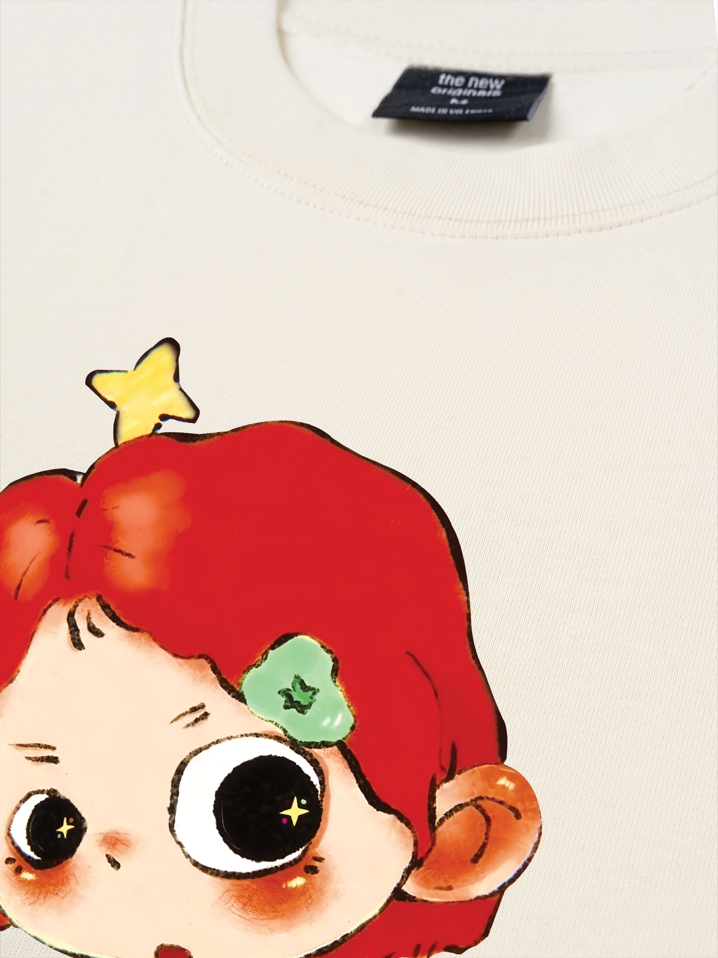 Áo Thun Relaxed Fit Red Hair Babae