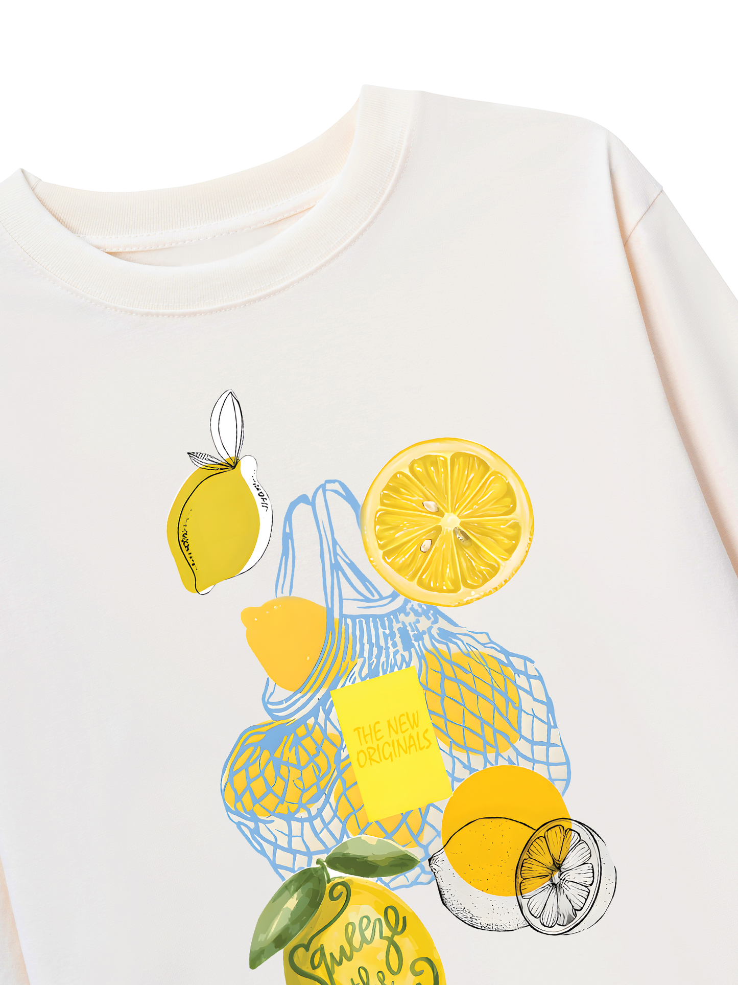 Áo Thun Dài Tay Summer Vibes Lemon Shopping