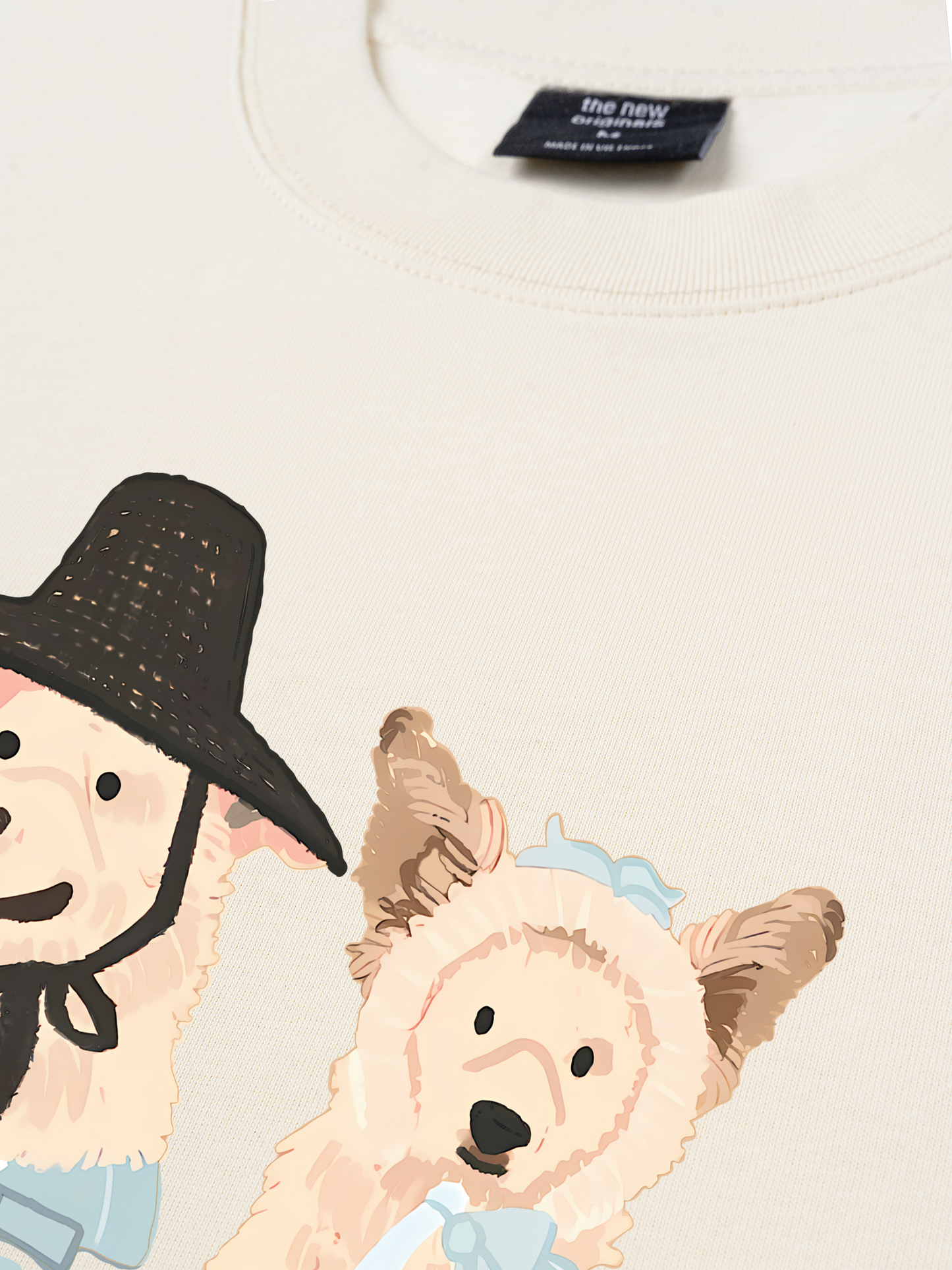 Áo Thun Relaxed Fit Animal Mood Perfect Pair