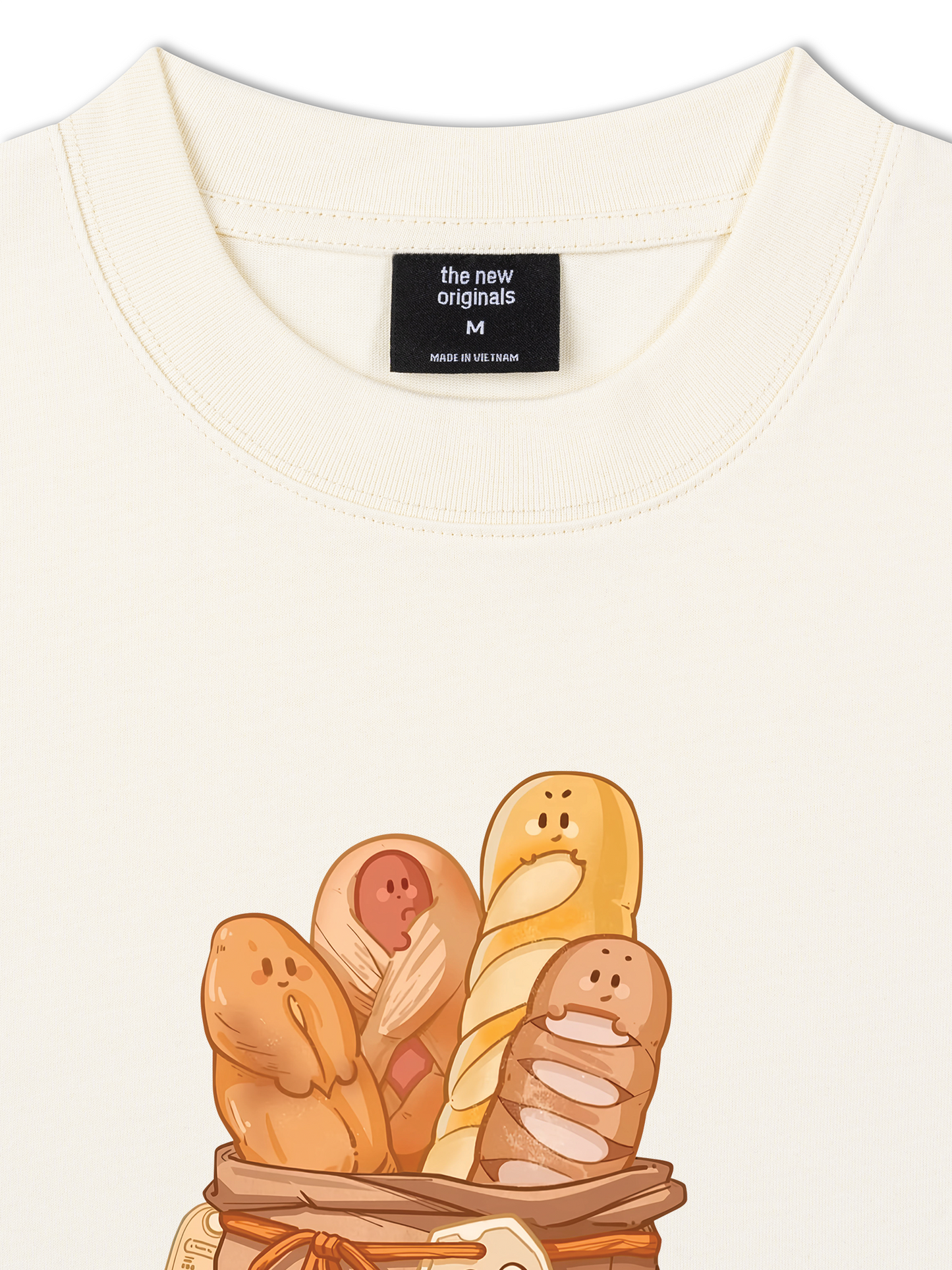 Áo Thun Relaxed Fit Sweet Pastry Love Bread