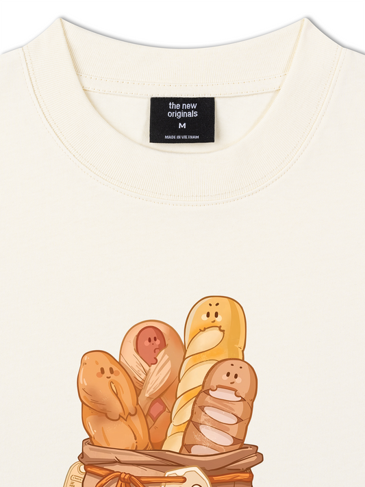 Áo Thun Relaxed Fit Sweet Pastry Love Bread